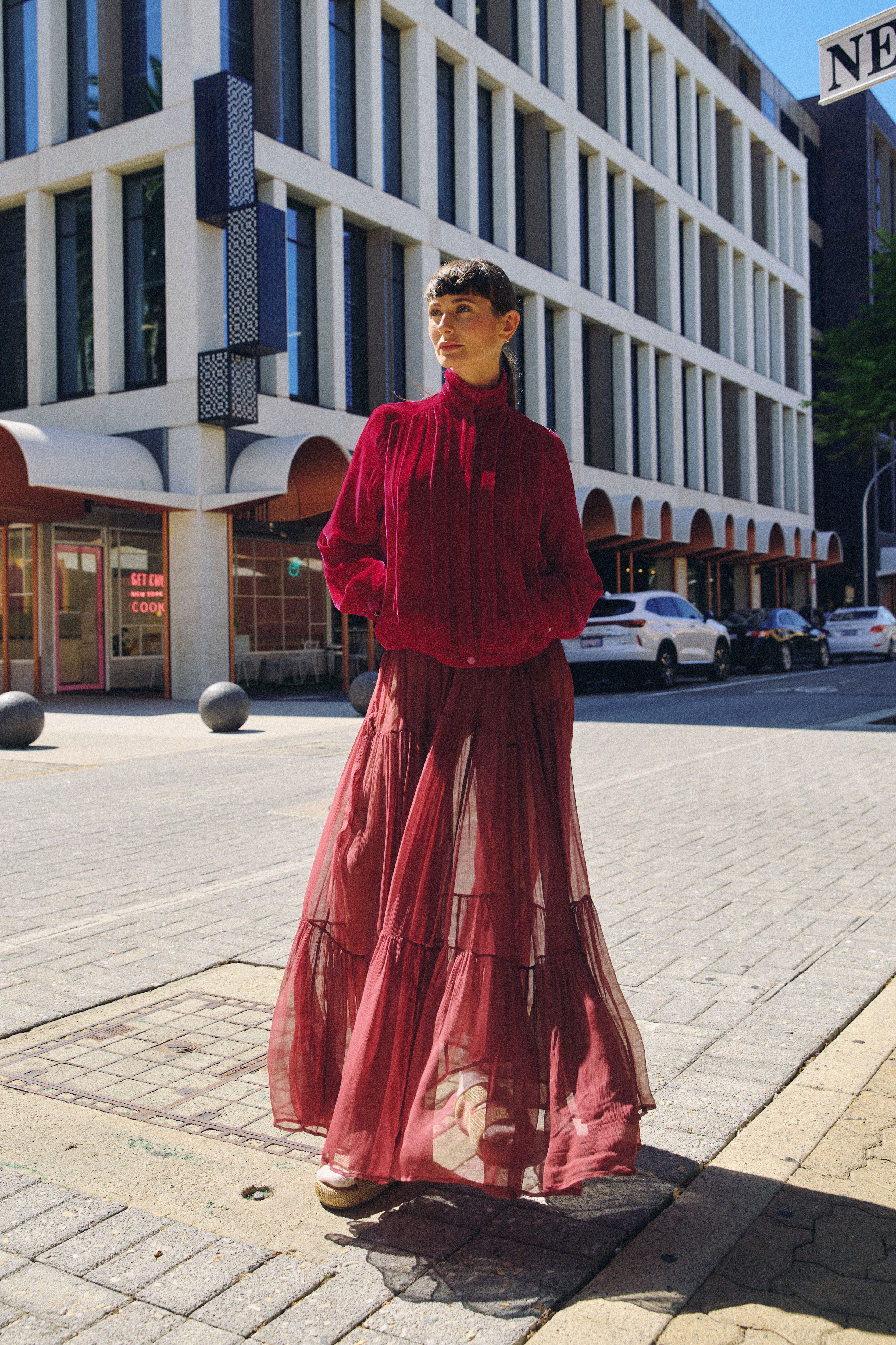 Aude Silk Velvet Jacket