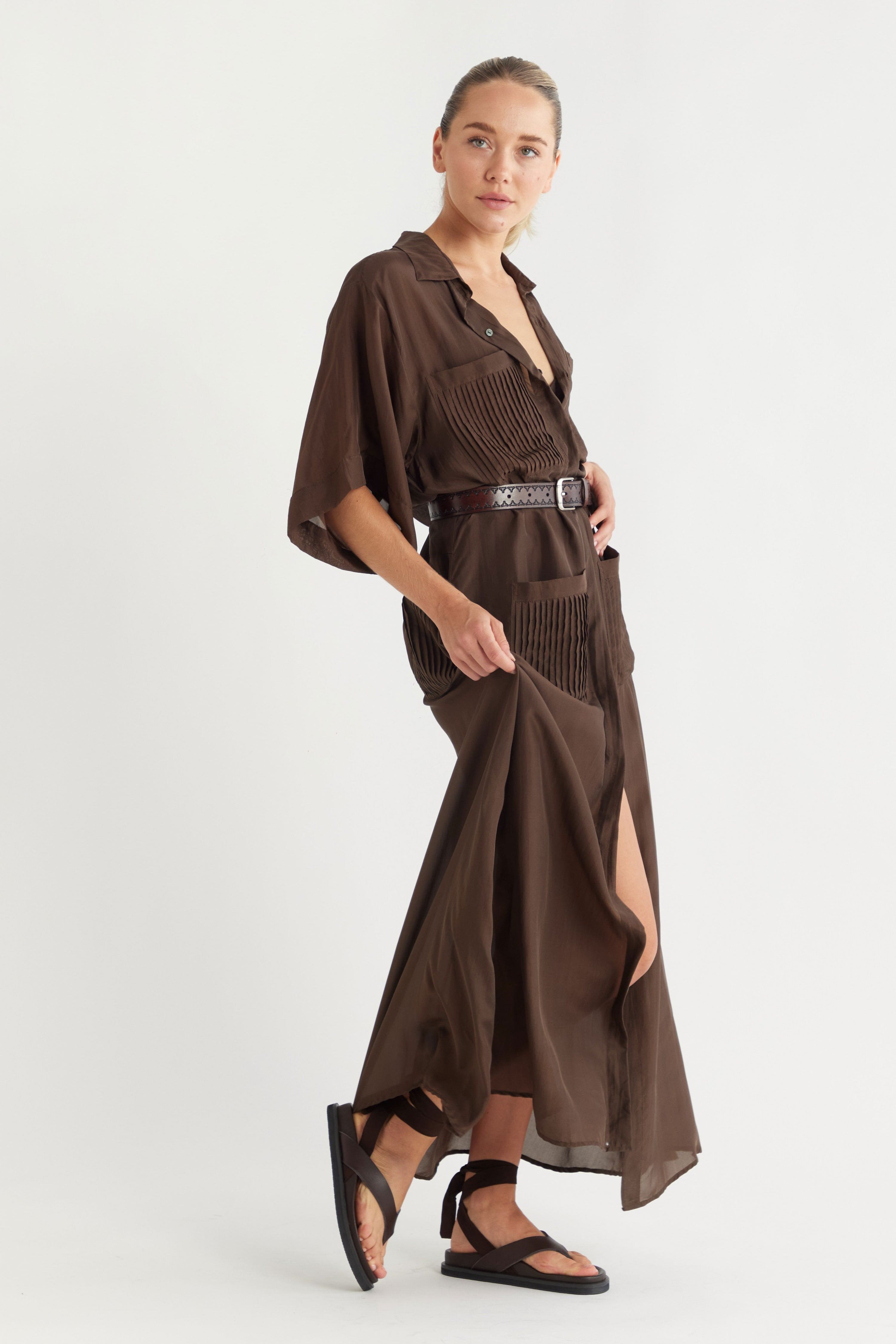 brown