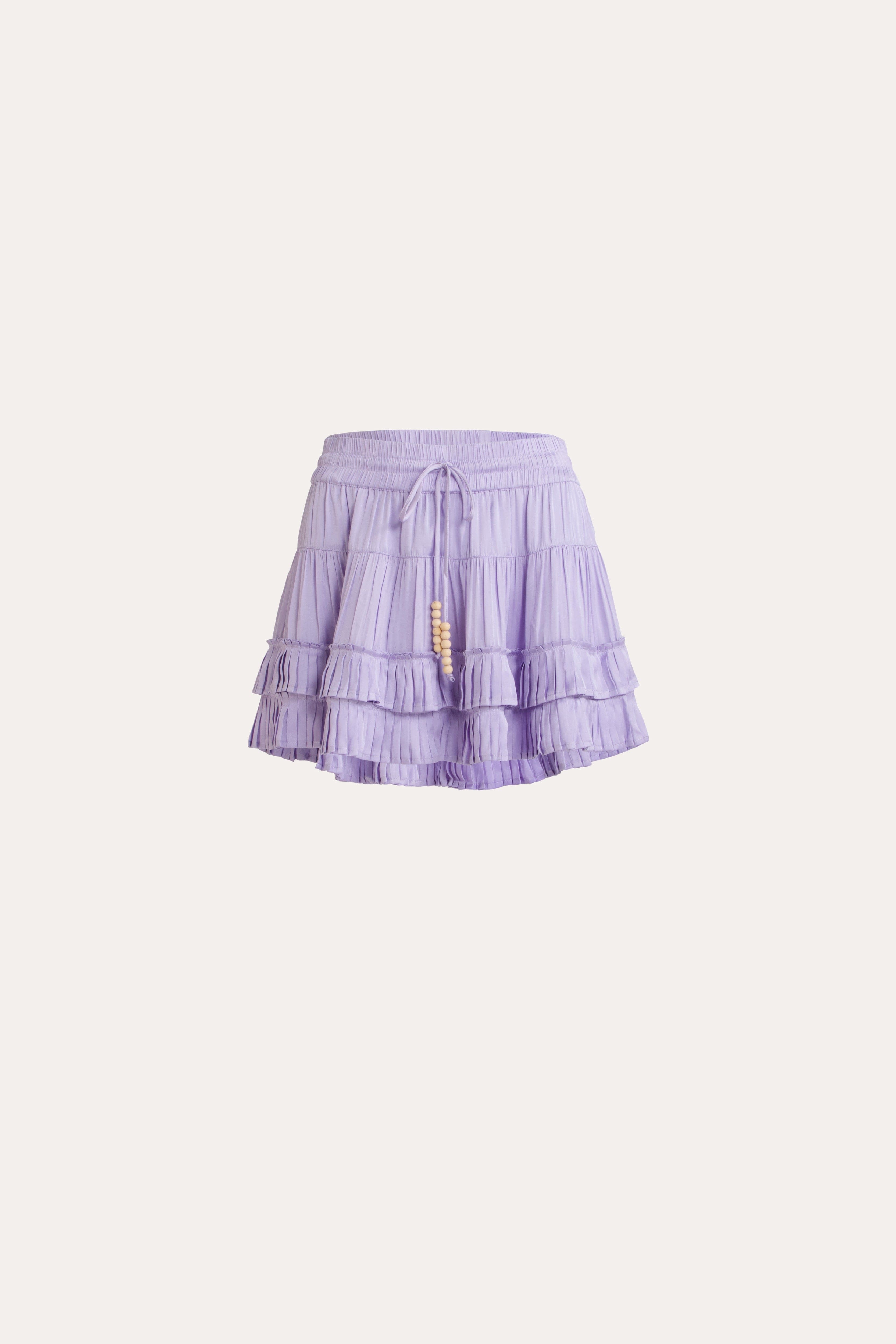 Lucy Pleated Frill Short