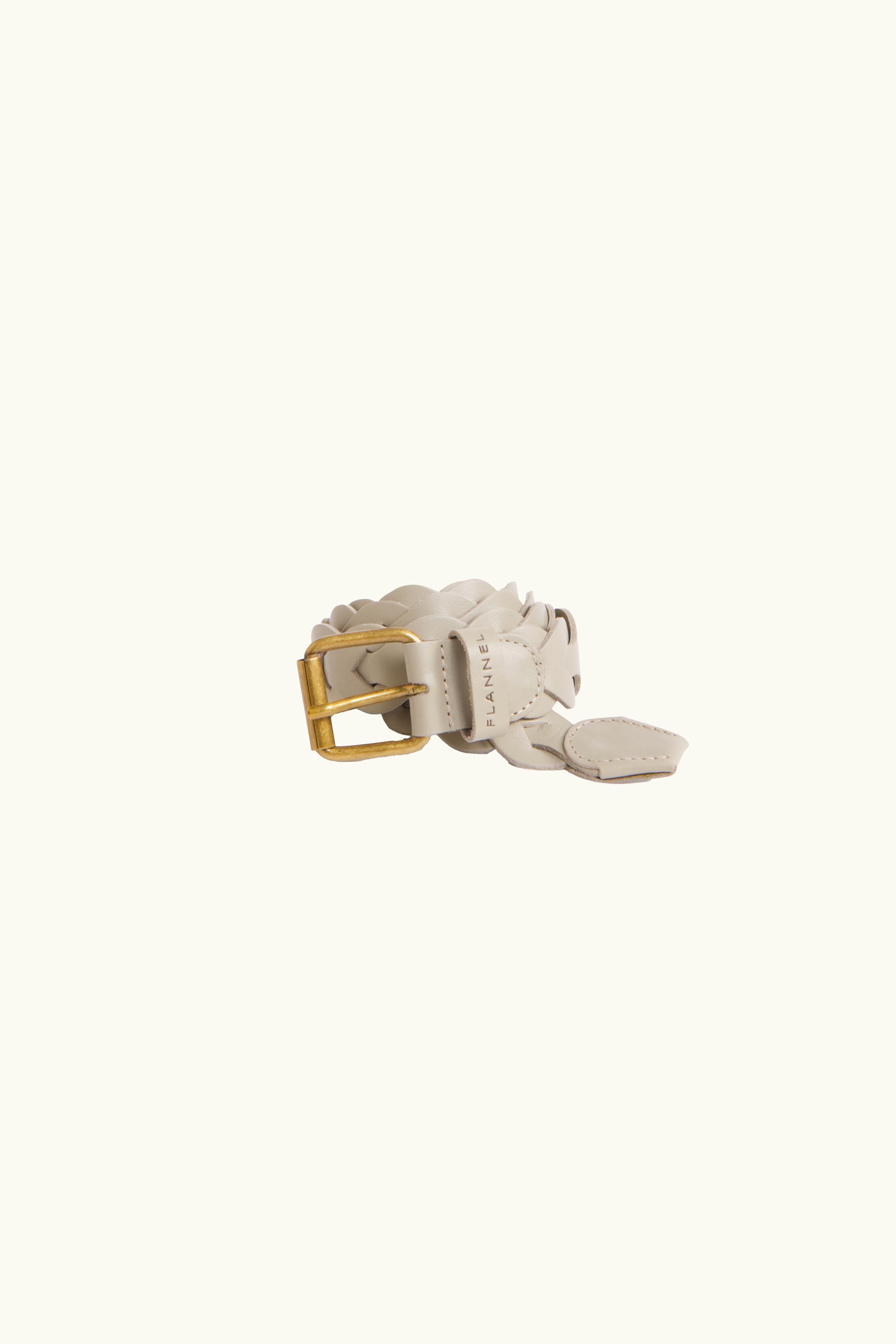 Lara Woven Leather Belt