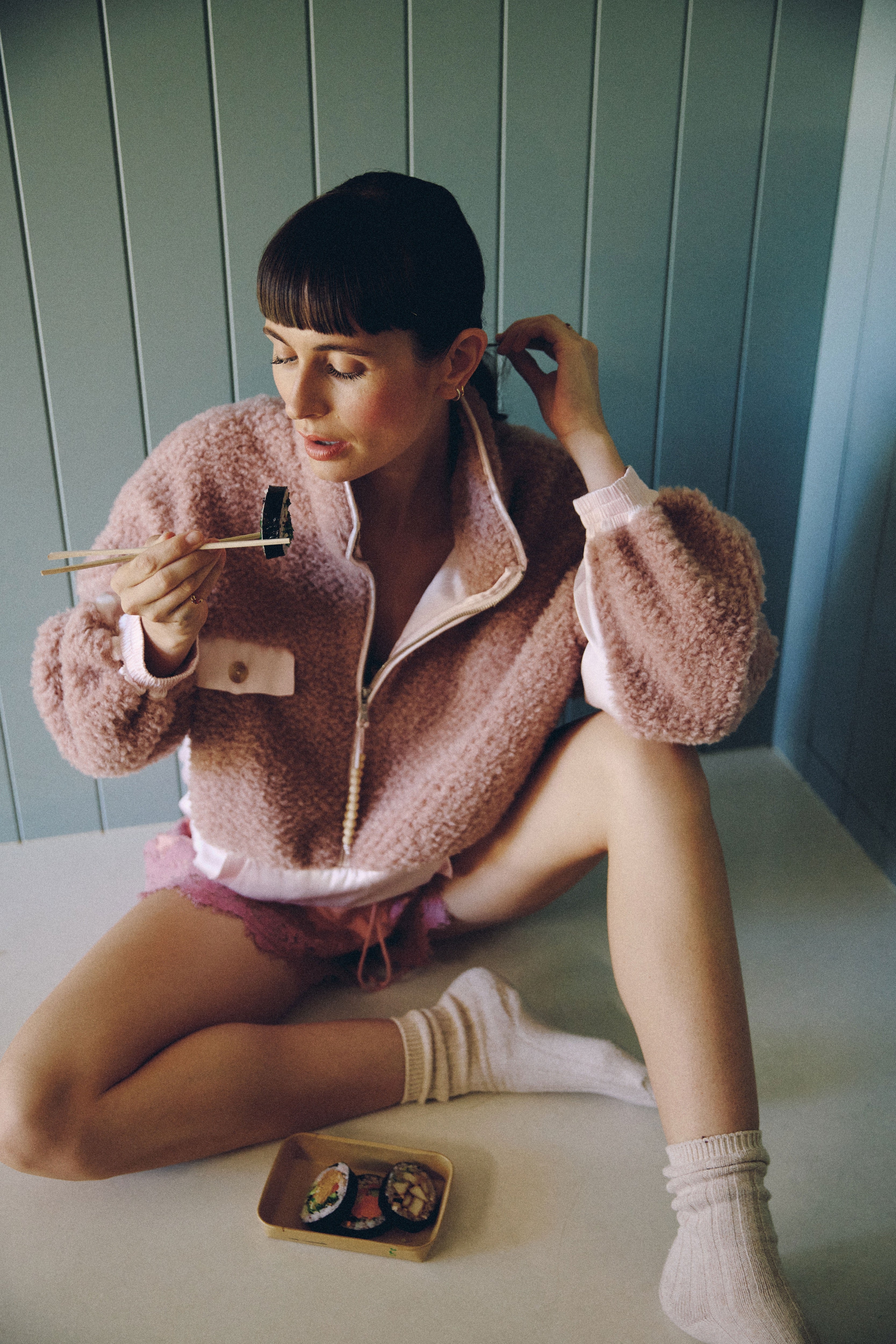 Preston Faux-Fur Sweater