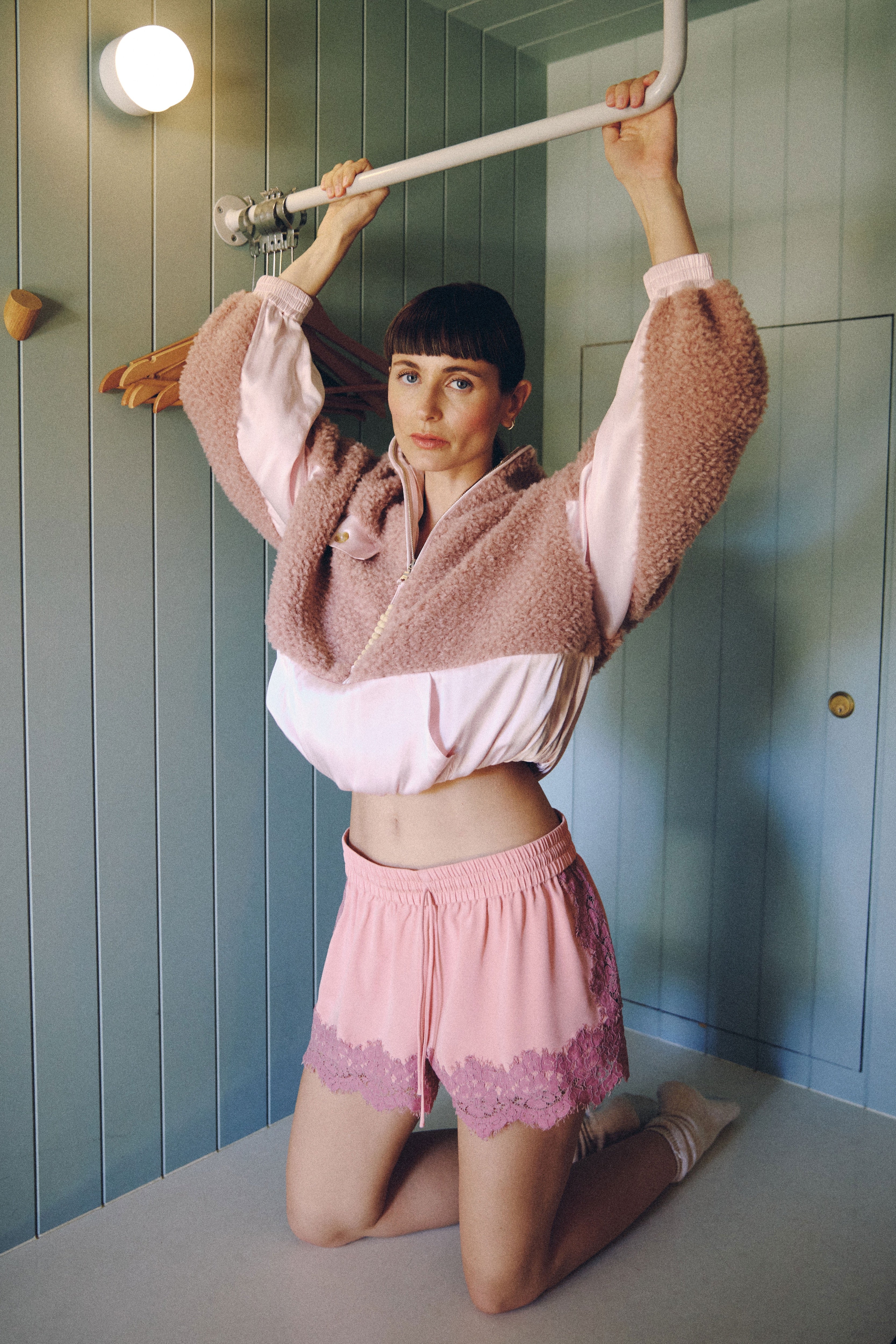 Nettie Silk & Lace Short