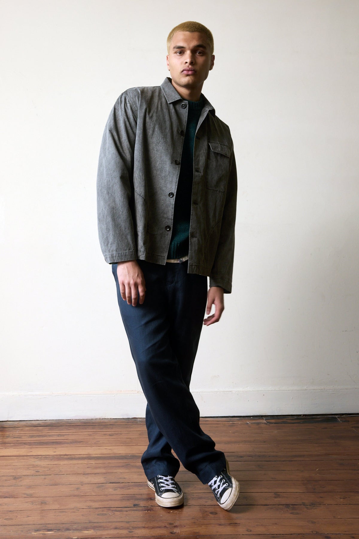 Repare Goods Long Sleeve Overshirt