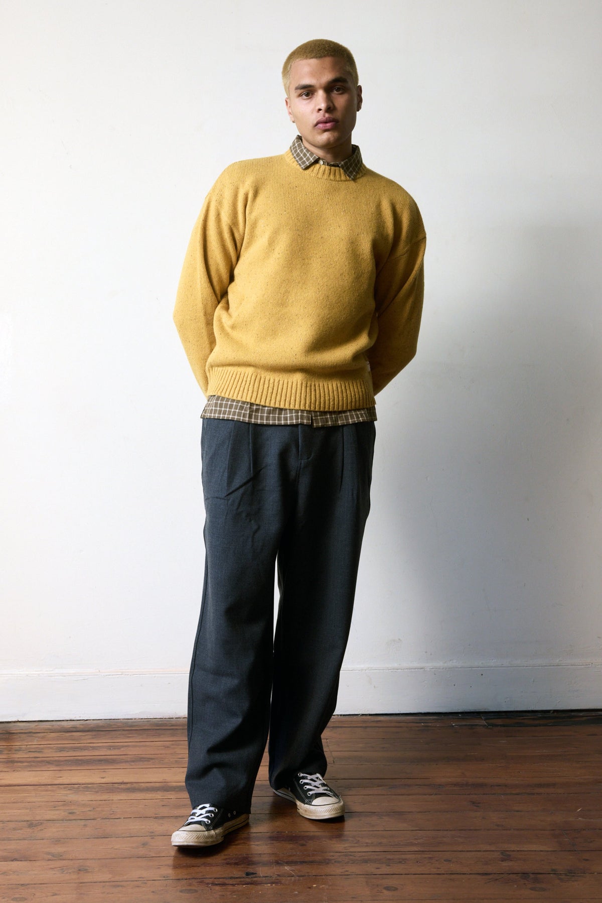 Repare Goods Crew Neck Knit