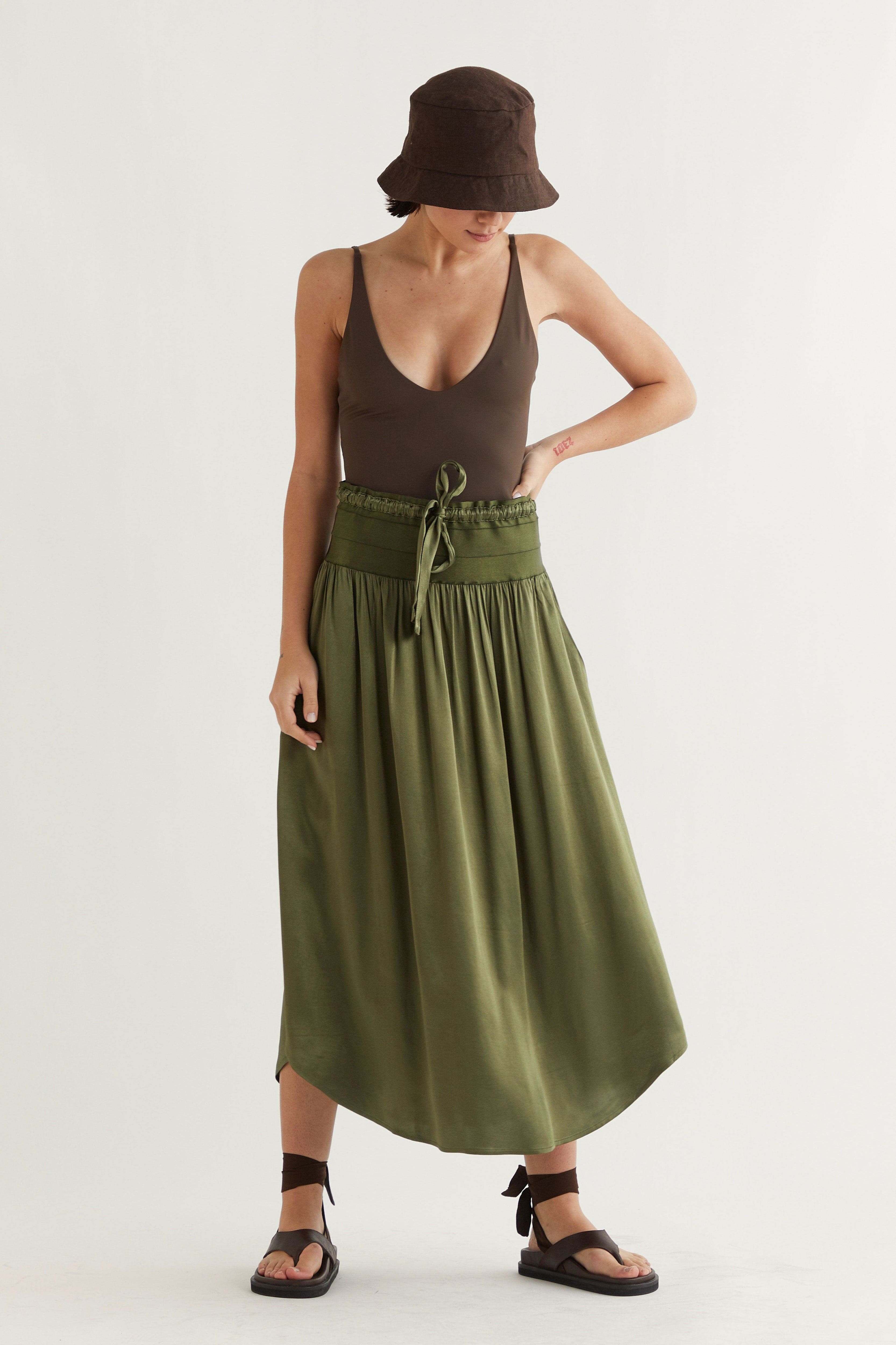 Gabriella Linen Bucket Hat