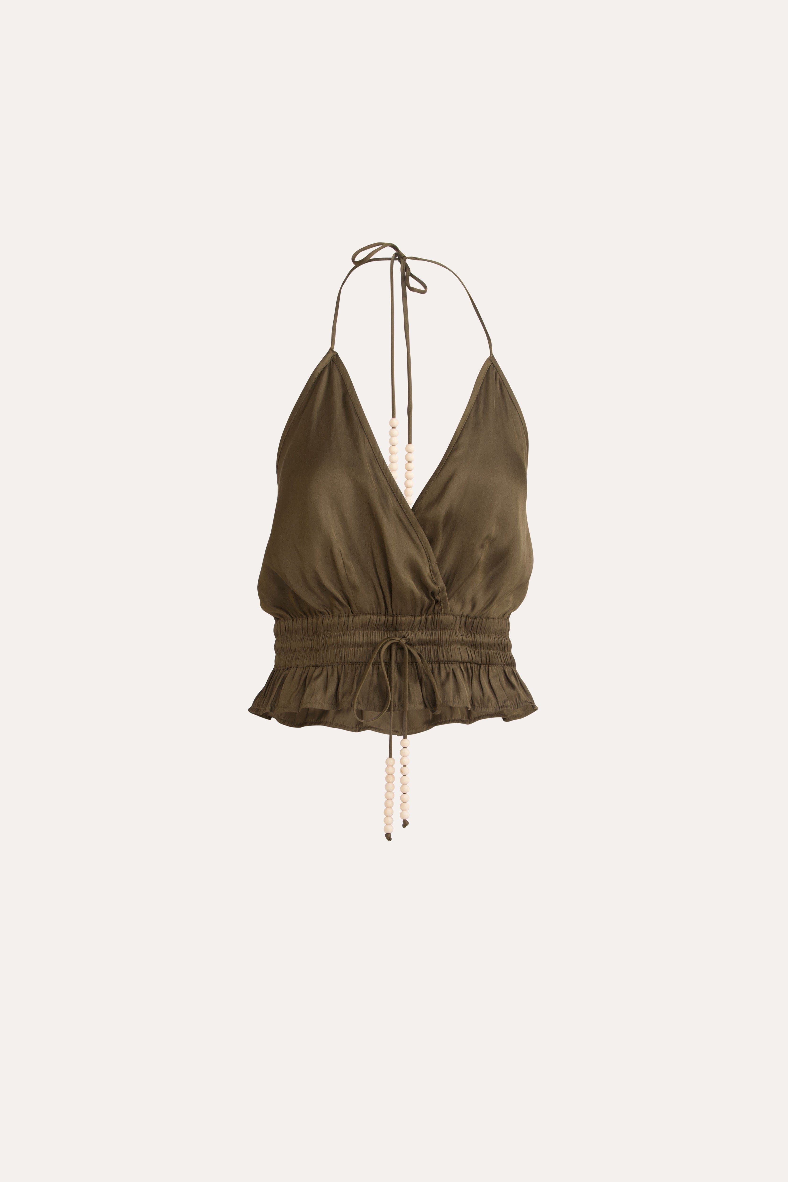 Alina Halter-Neck Top