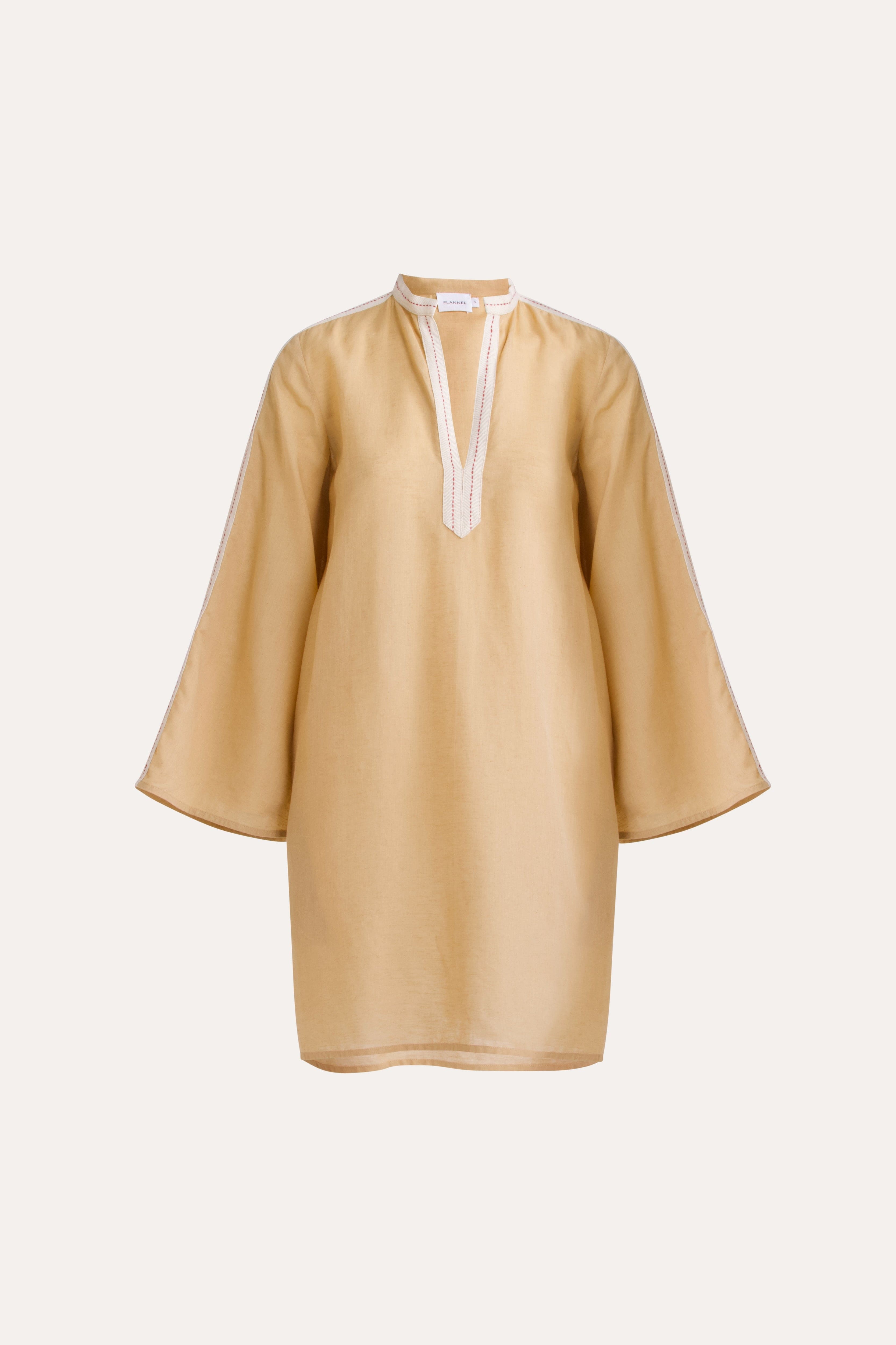 Tenley Cotton-Linen Short Tunic