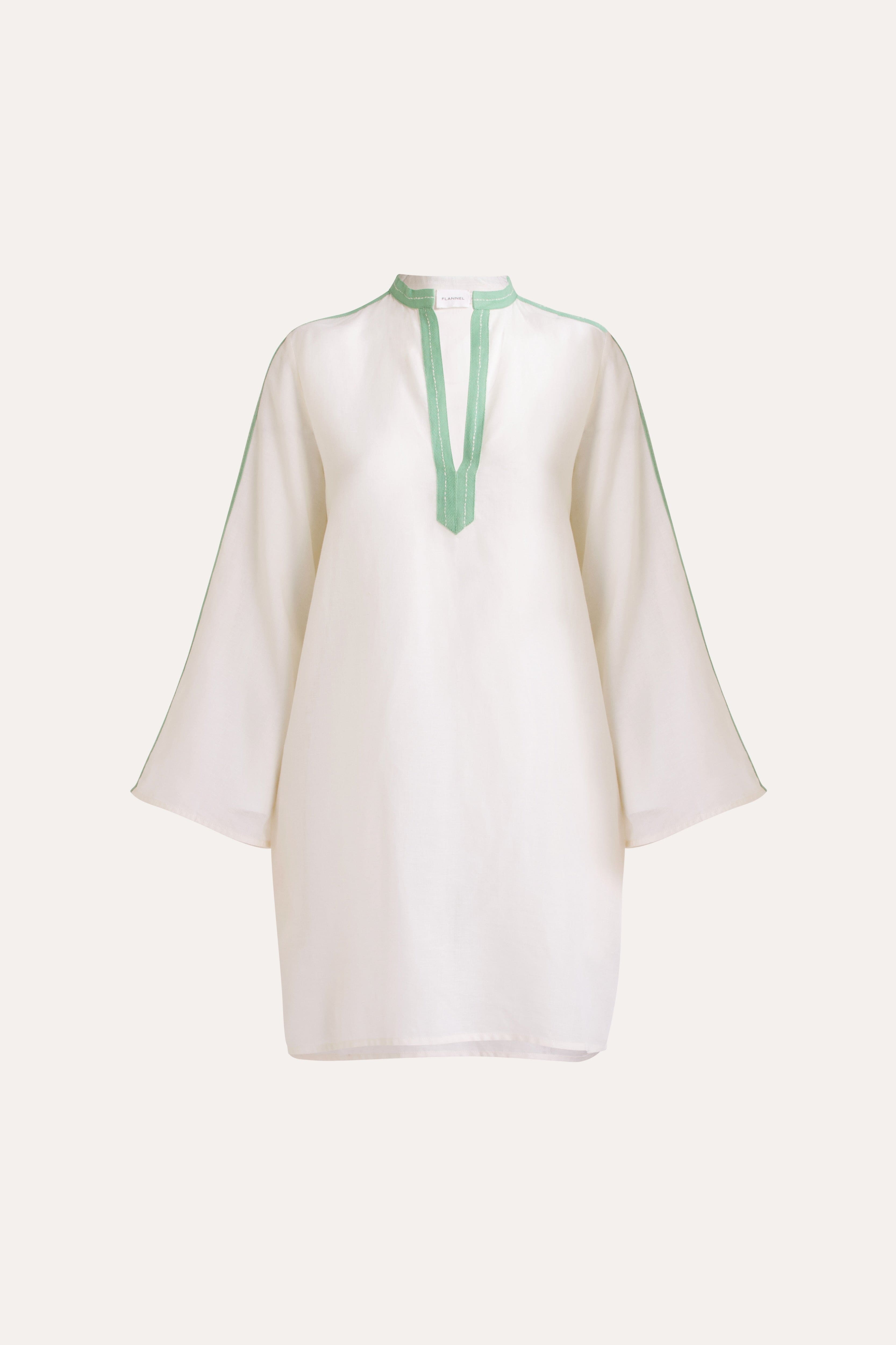 Tenley Cotton-Linen Short Tunic