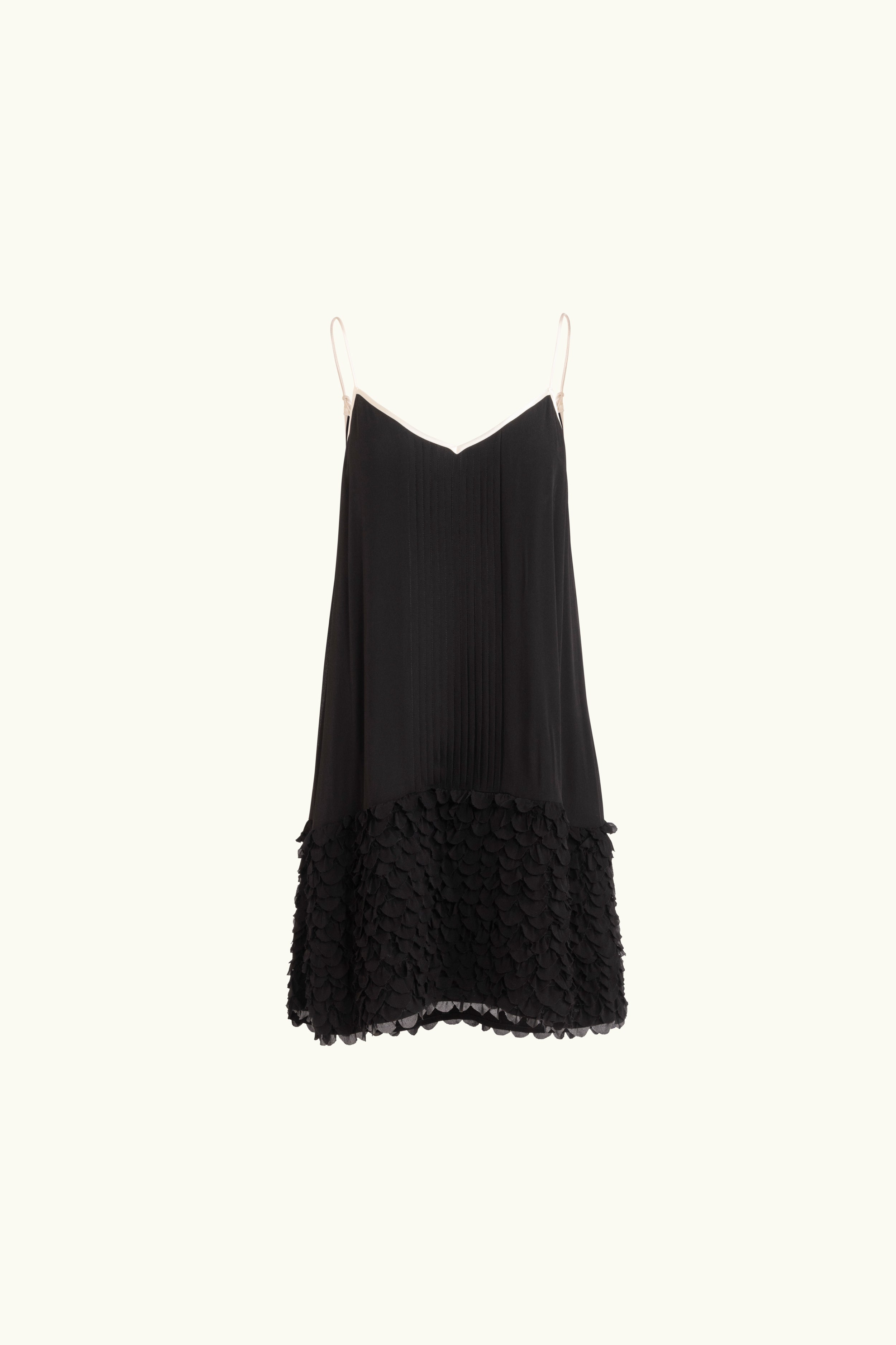 Addie Scalloped Chiffon Slip