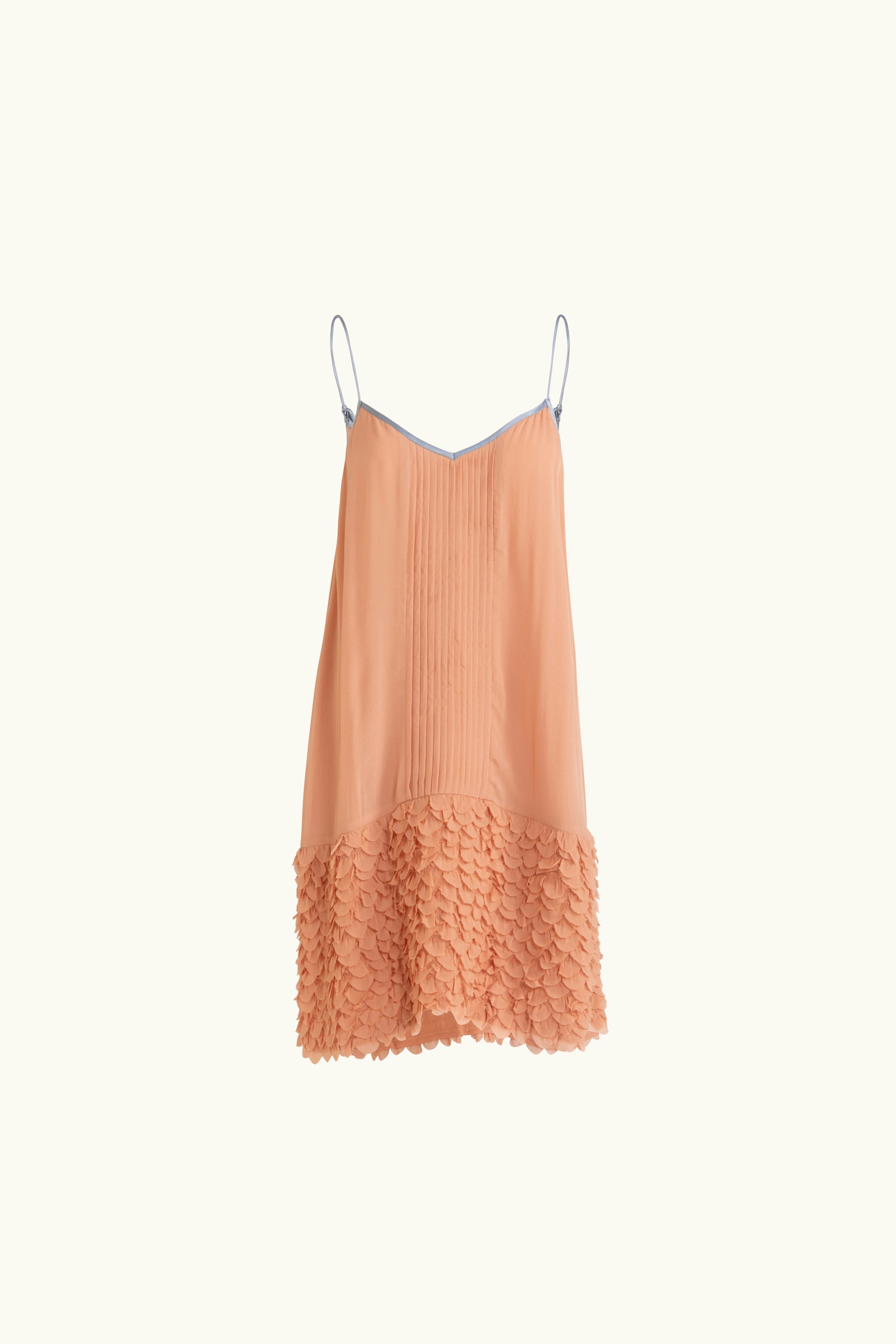 Addie Scalloped Chiffon Slip