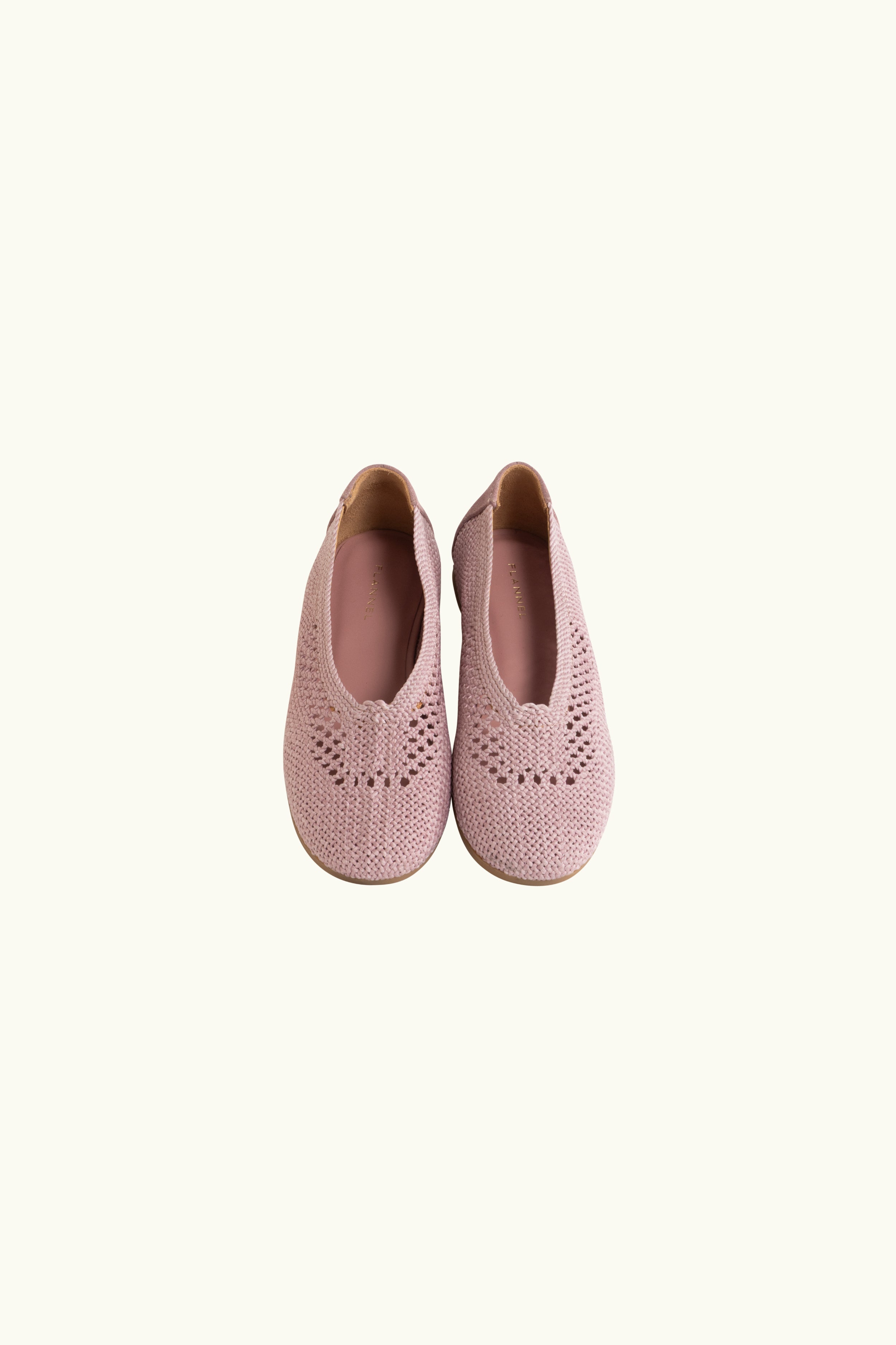 Arie Woven Ballerina Flat Lilac