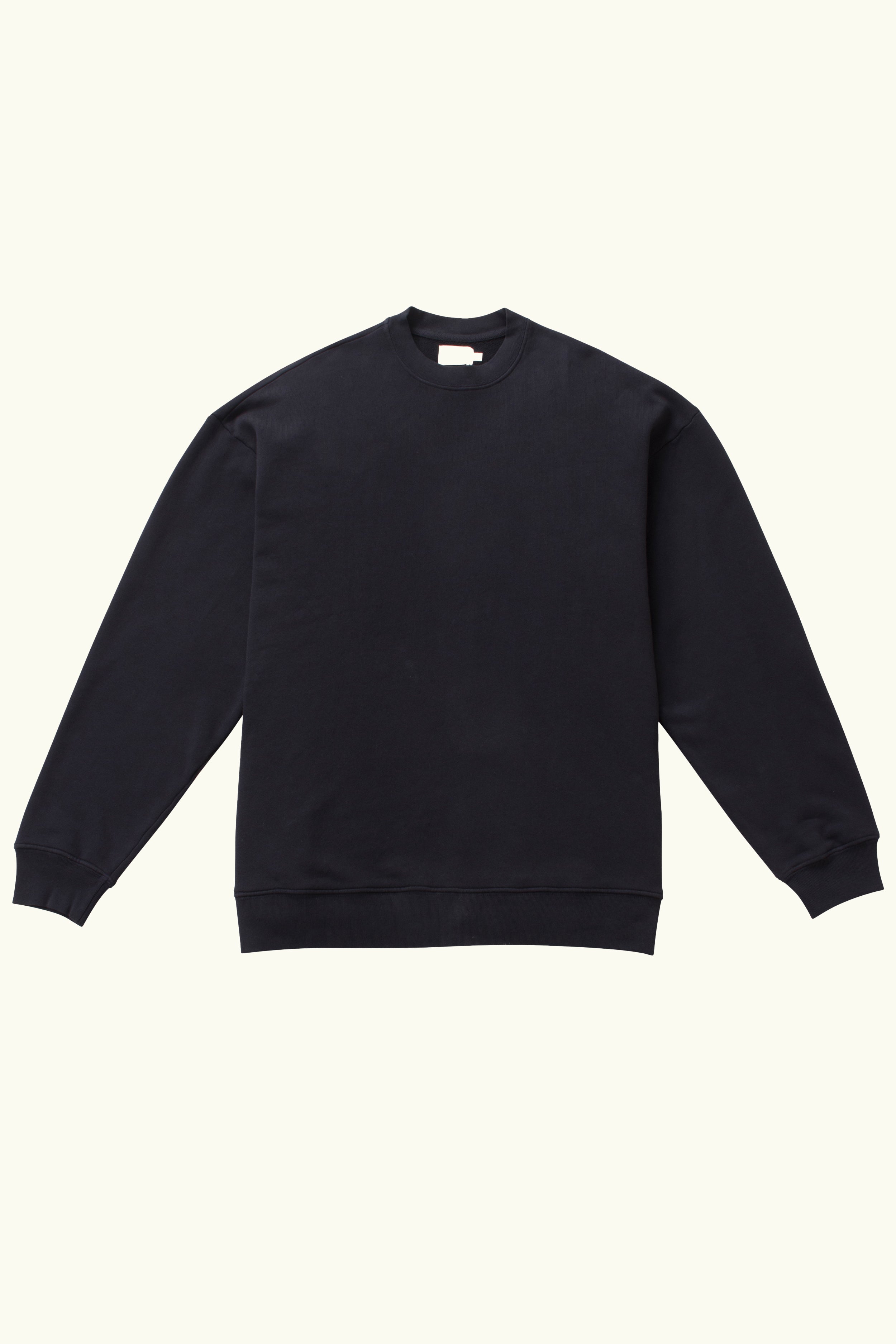 Axel Crew Neck Sweater Charcoal