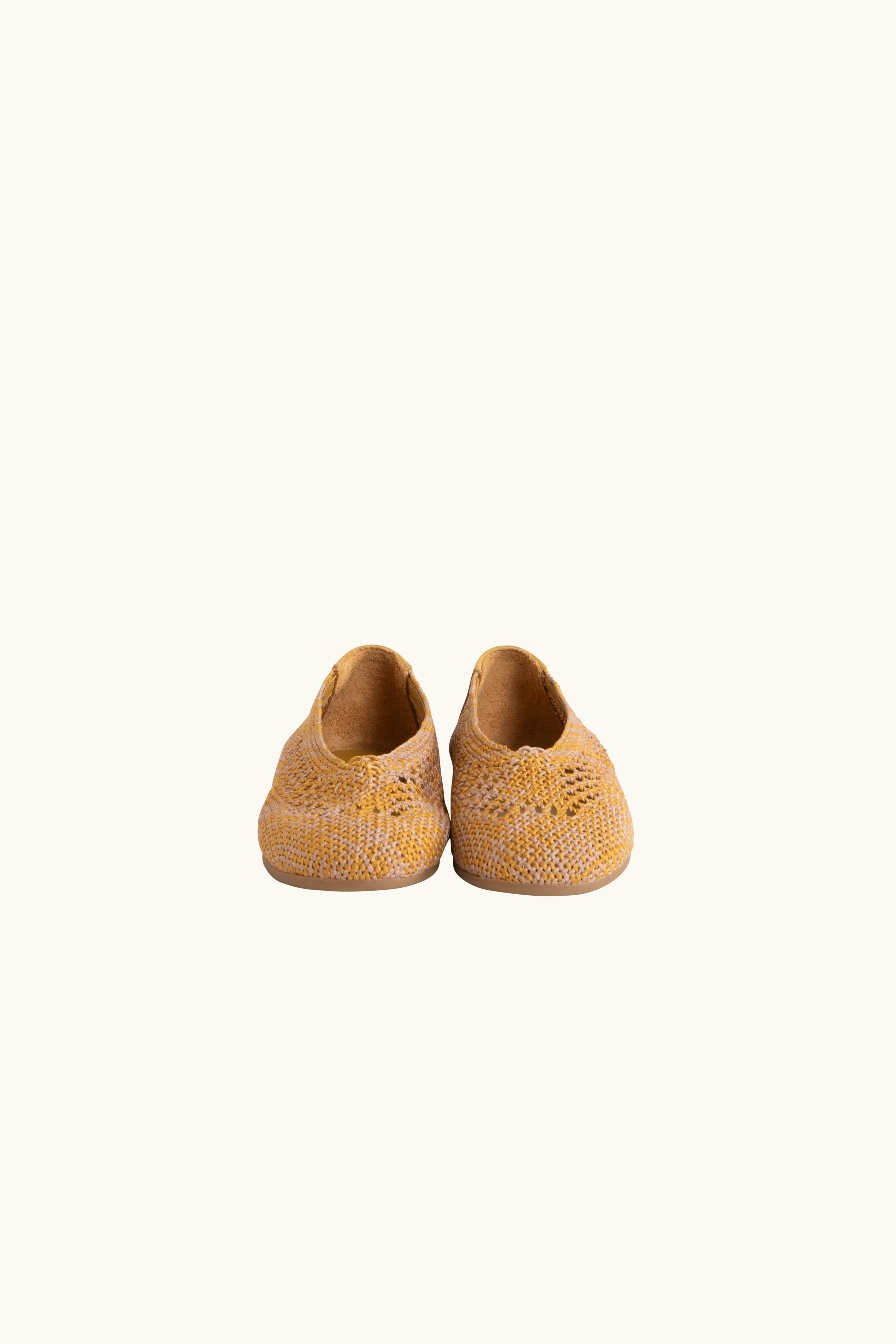 Arie Woven Ballerina Flat Honey