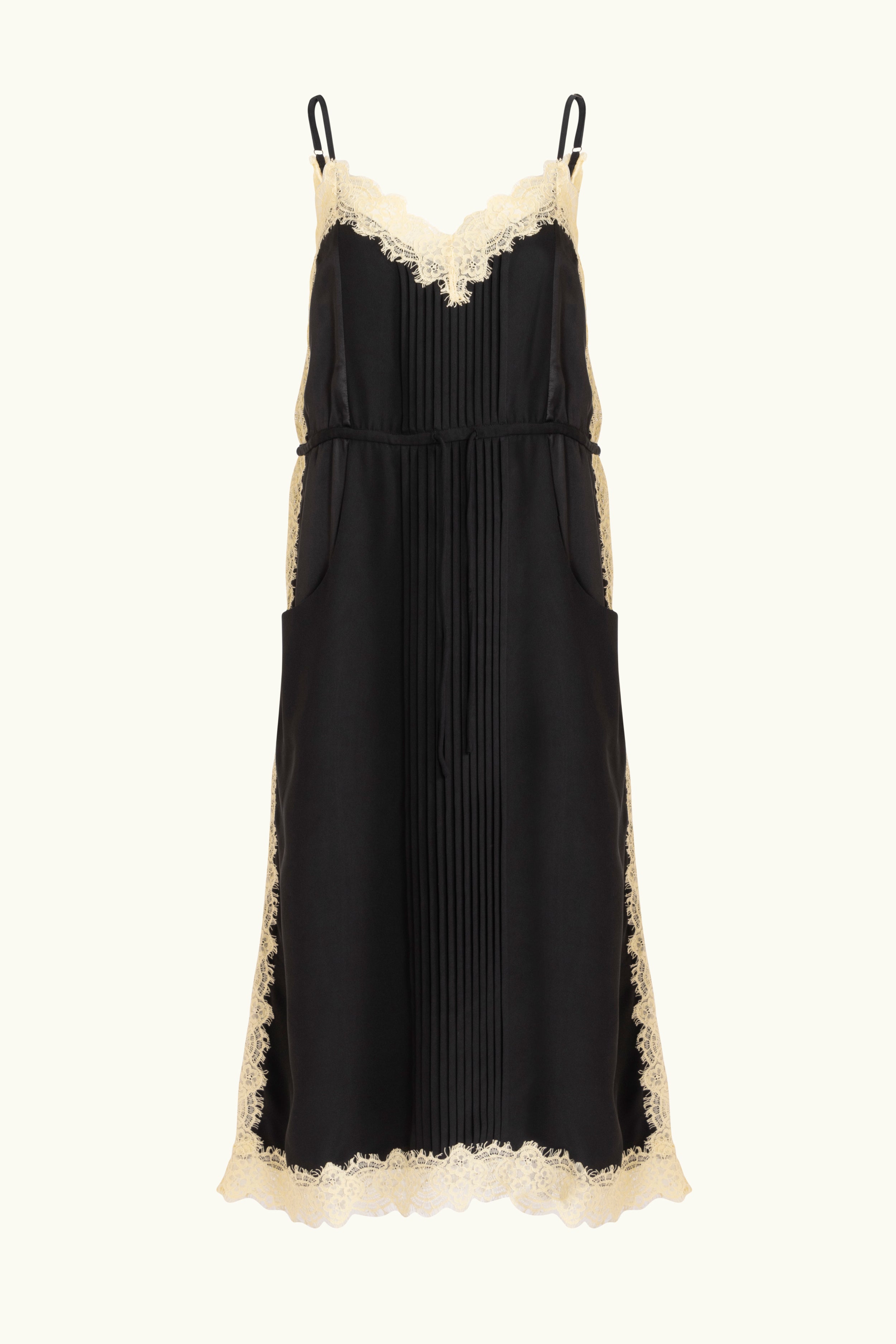 Brodie Silk & Lace Cami Dress