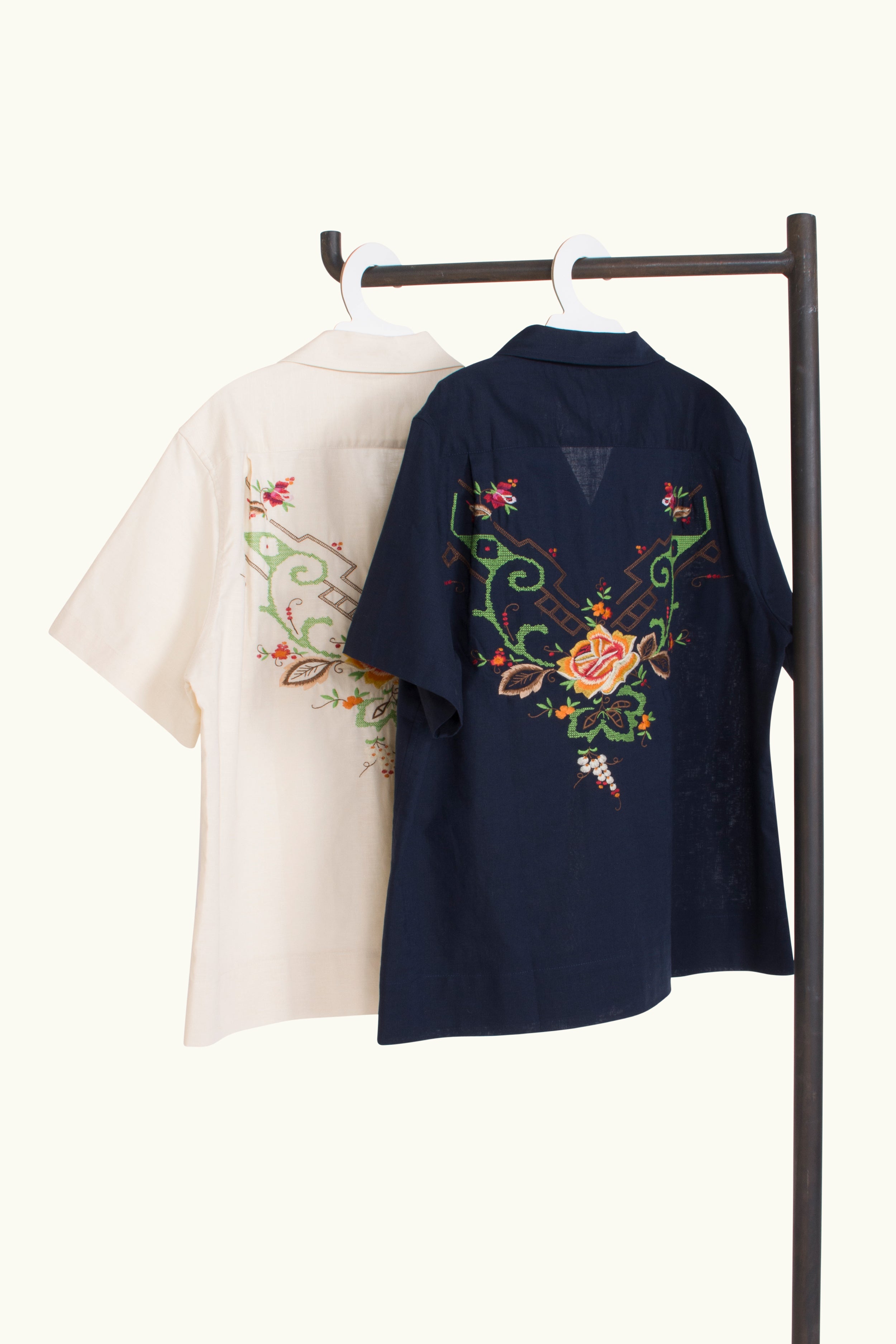 Emilio Embroidered Short Sleeve Shirt
