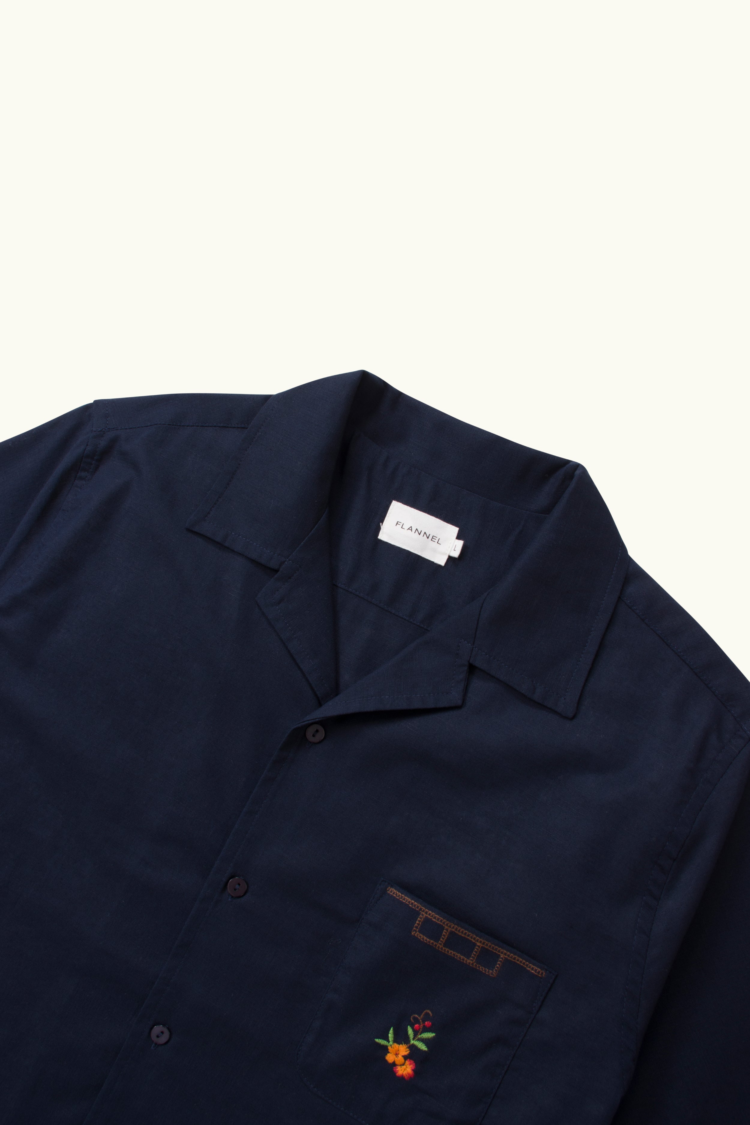 Emilio Embroidered Short Sleeve Shirt