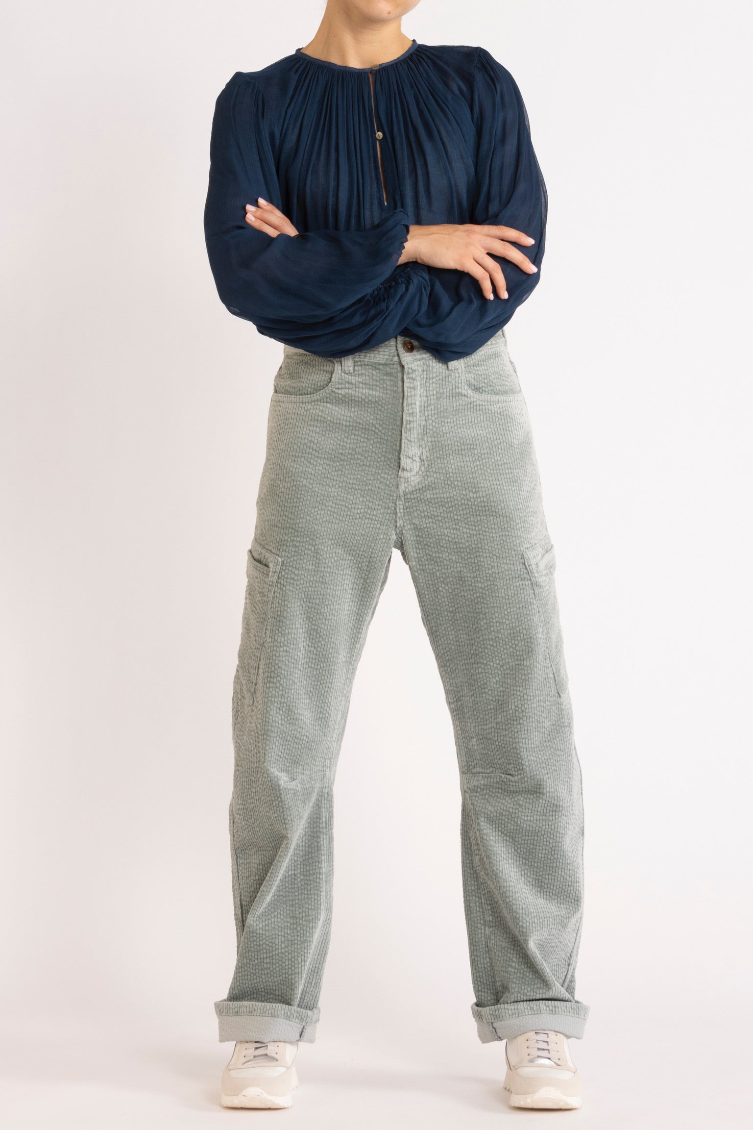 Dune Bow Leg Corduroy Pant