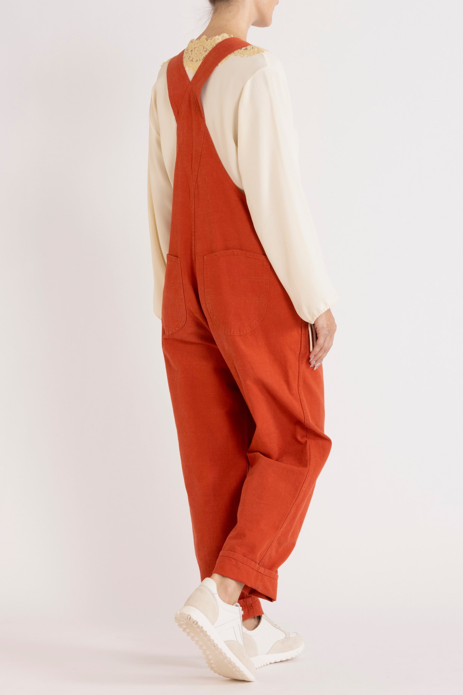 Melina Cotton Twill Overalls