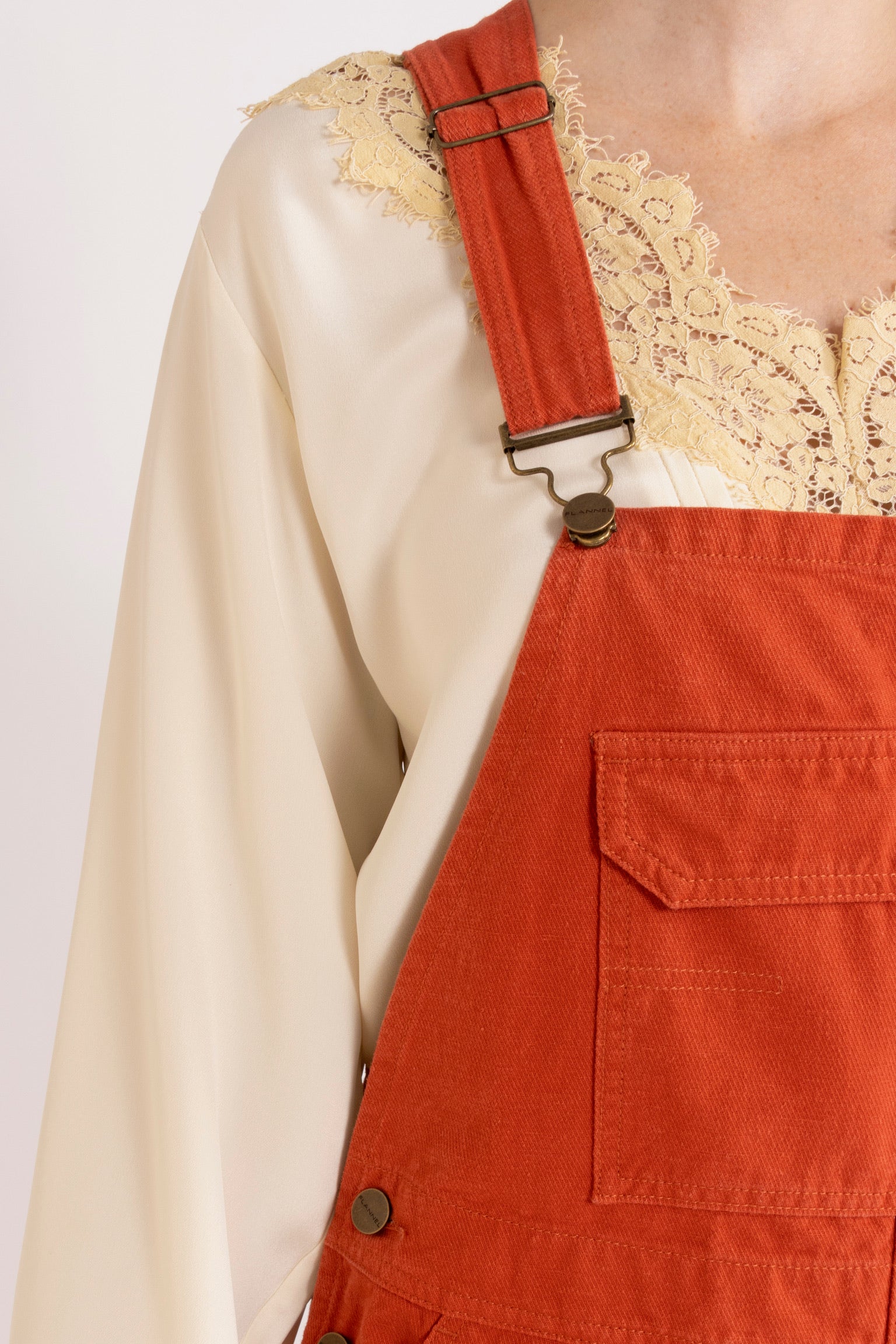 Melina Cotton Twill Overalls