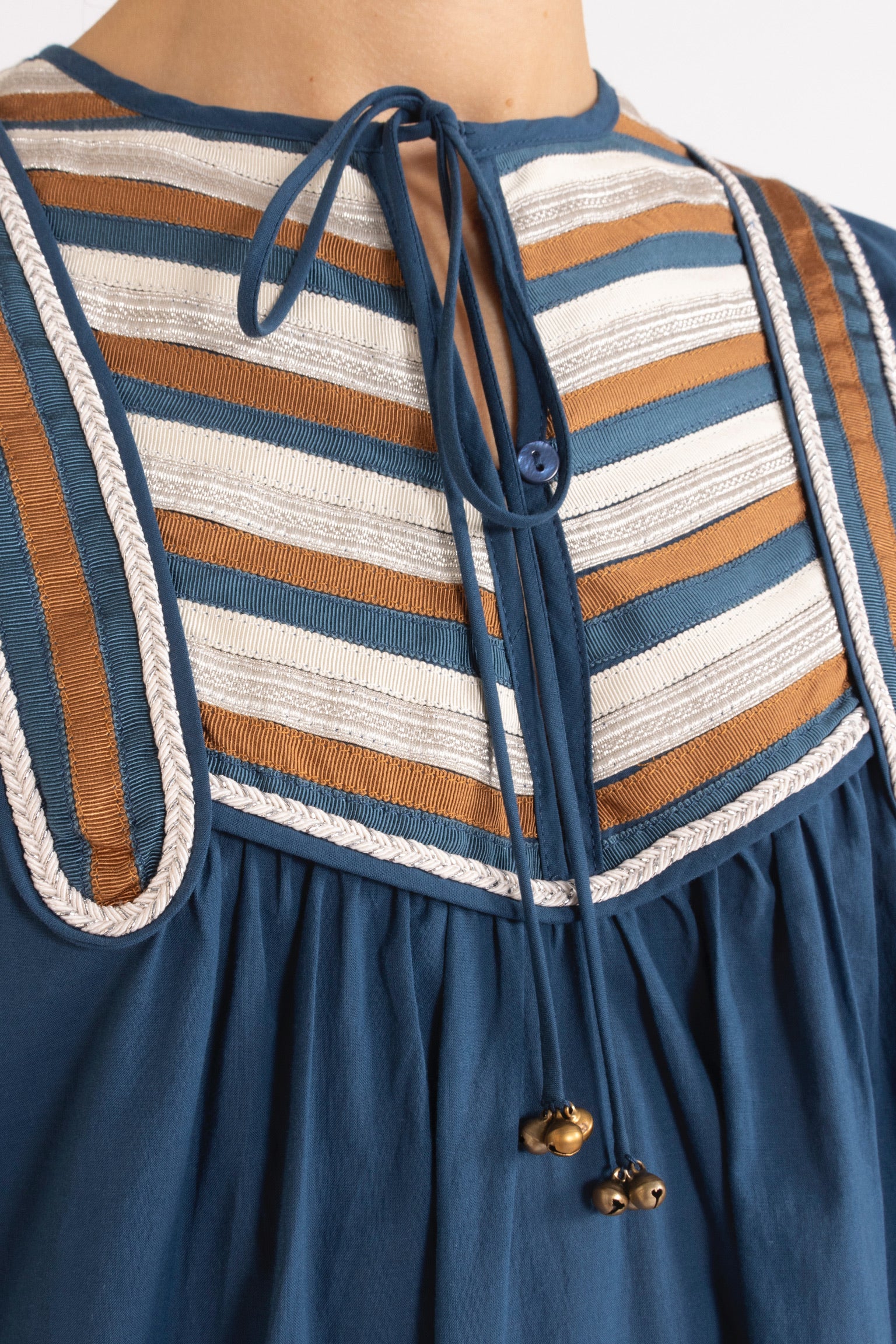 Talitha Cotton Long Sleeve Dress