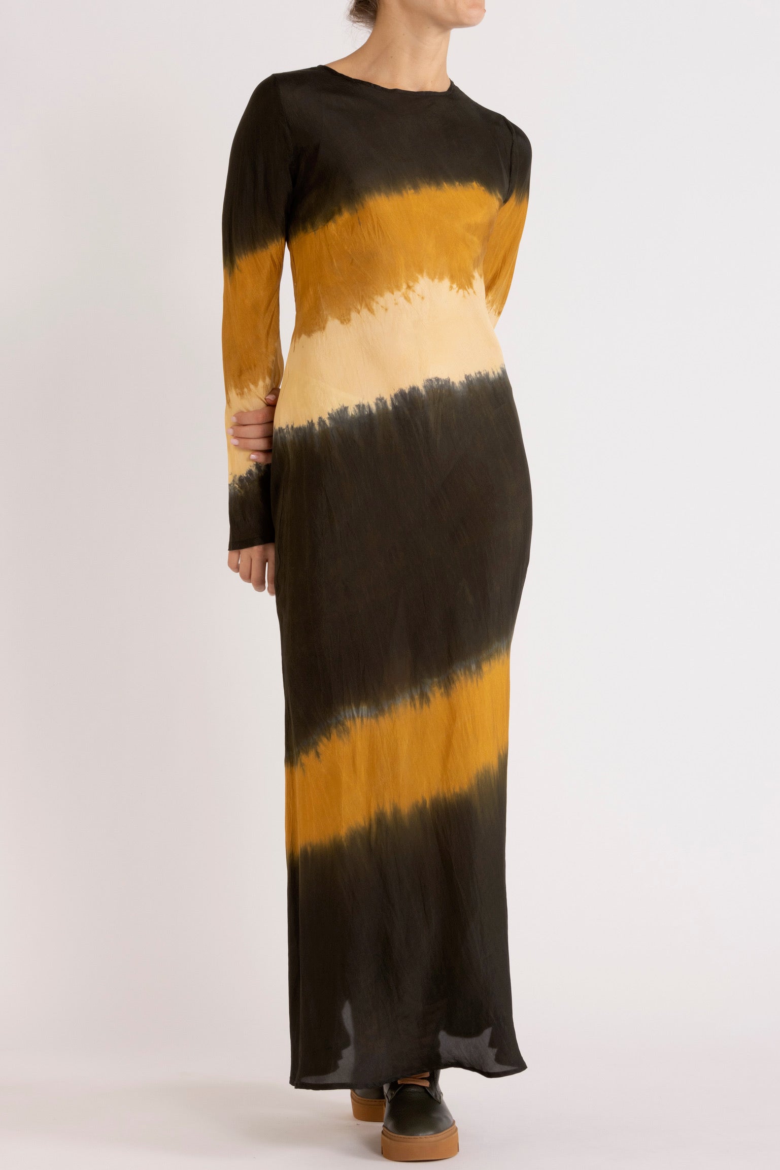 Jazz Silk Habotai Bias Dress