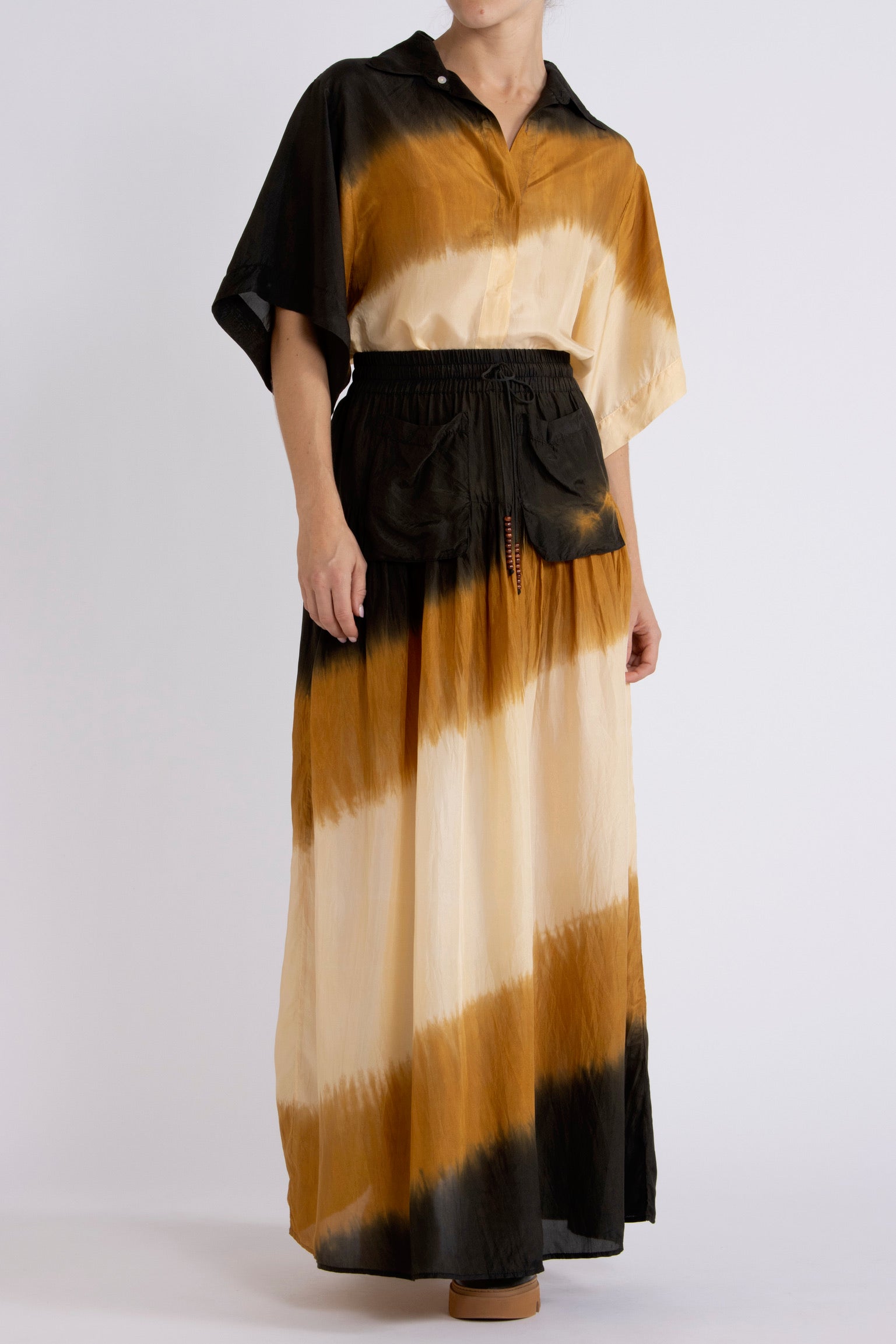 Jazz Silk Habotai Skirt