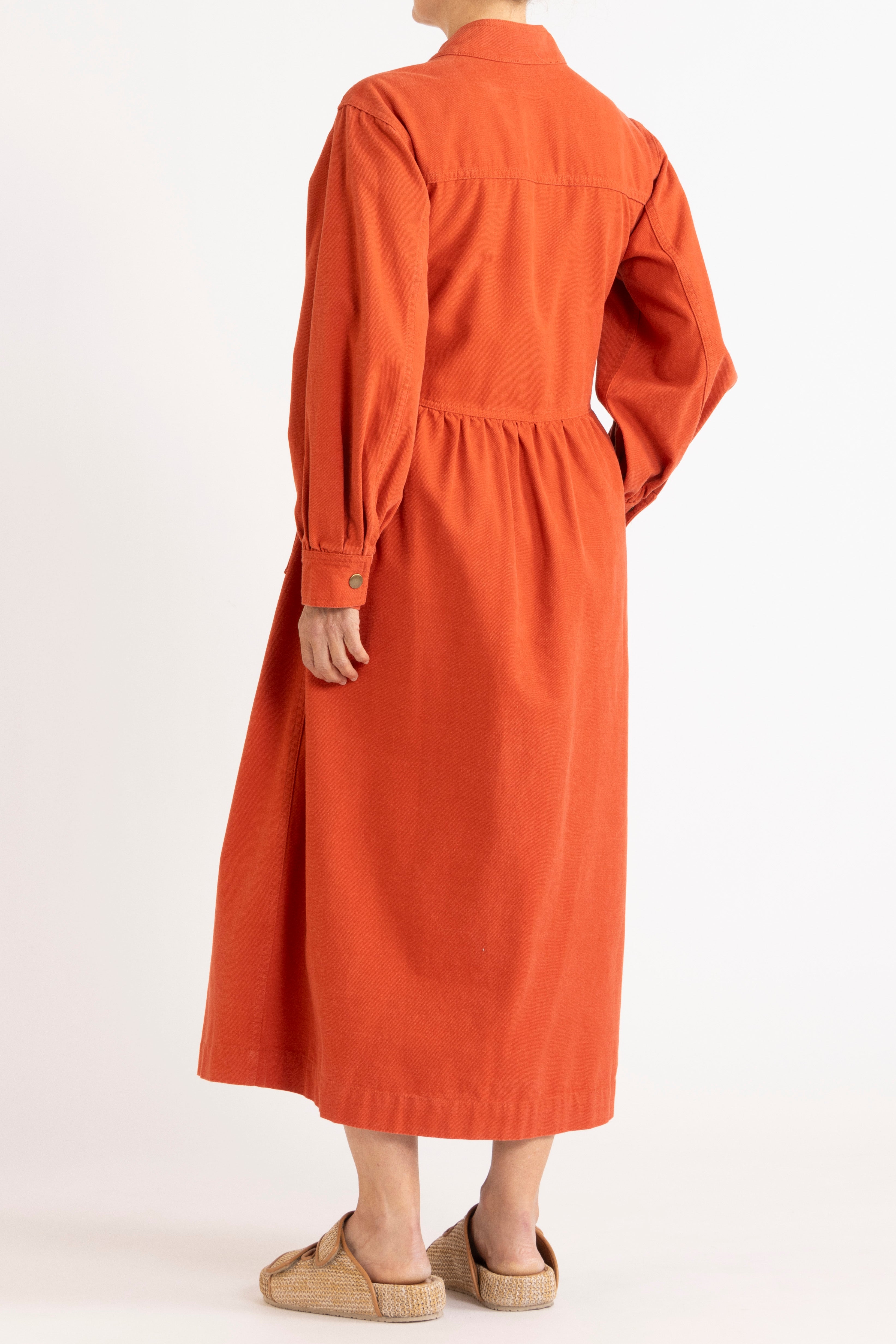 Melina Cotton Twill Dress