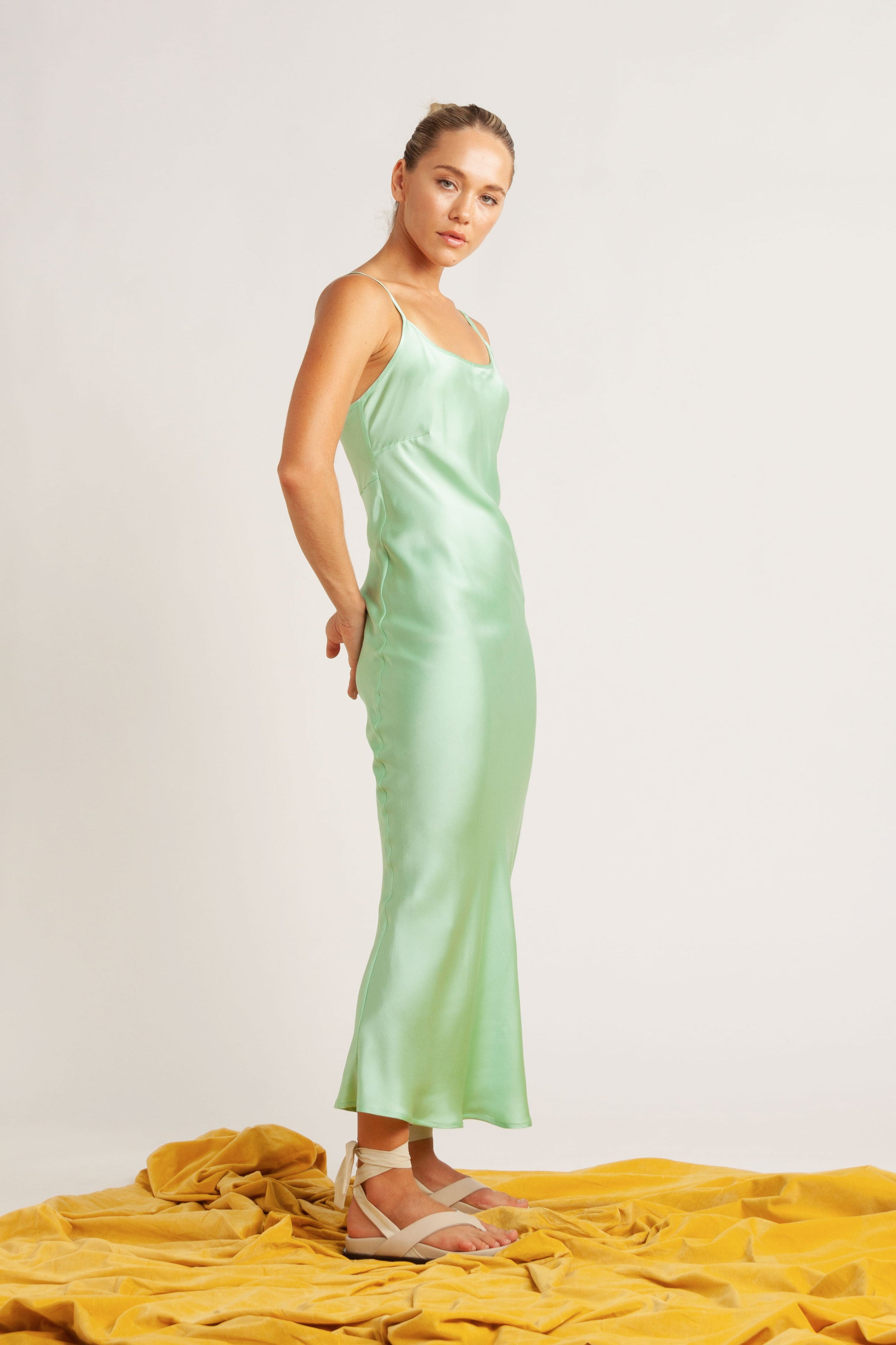 Essential Bias Washed Silk Slip