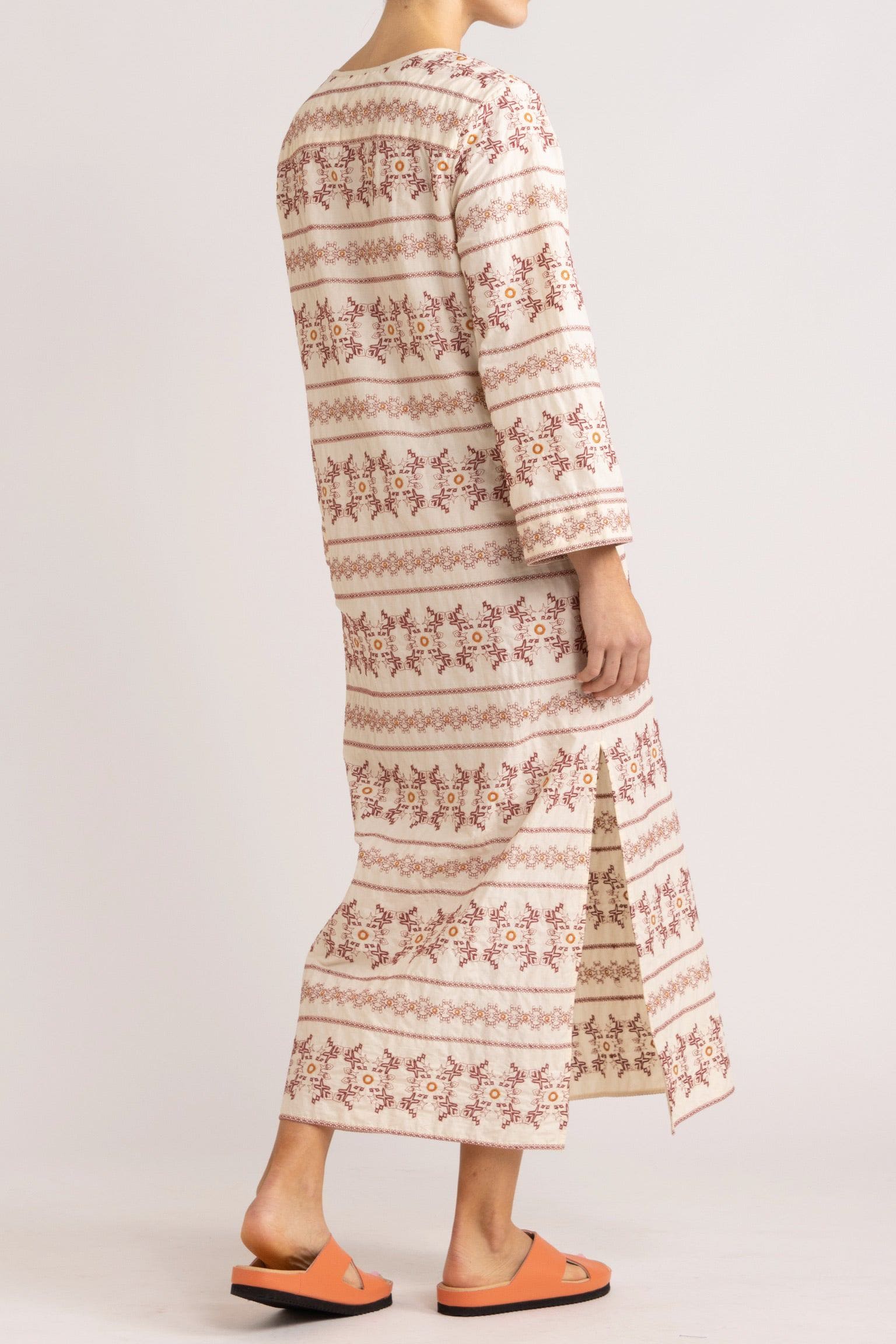 Anouk Embroidered Cotton Tunic Dress