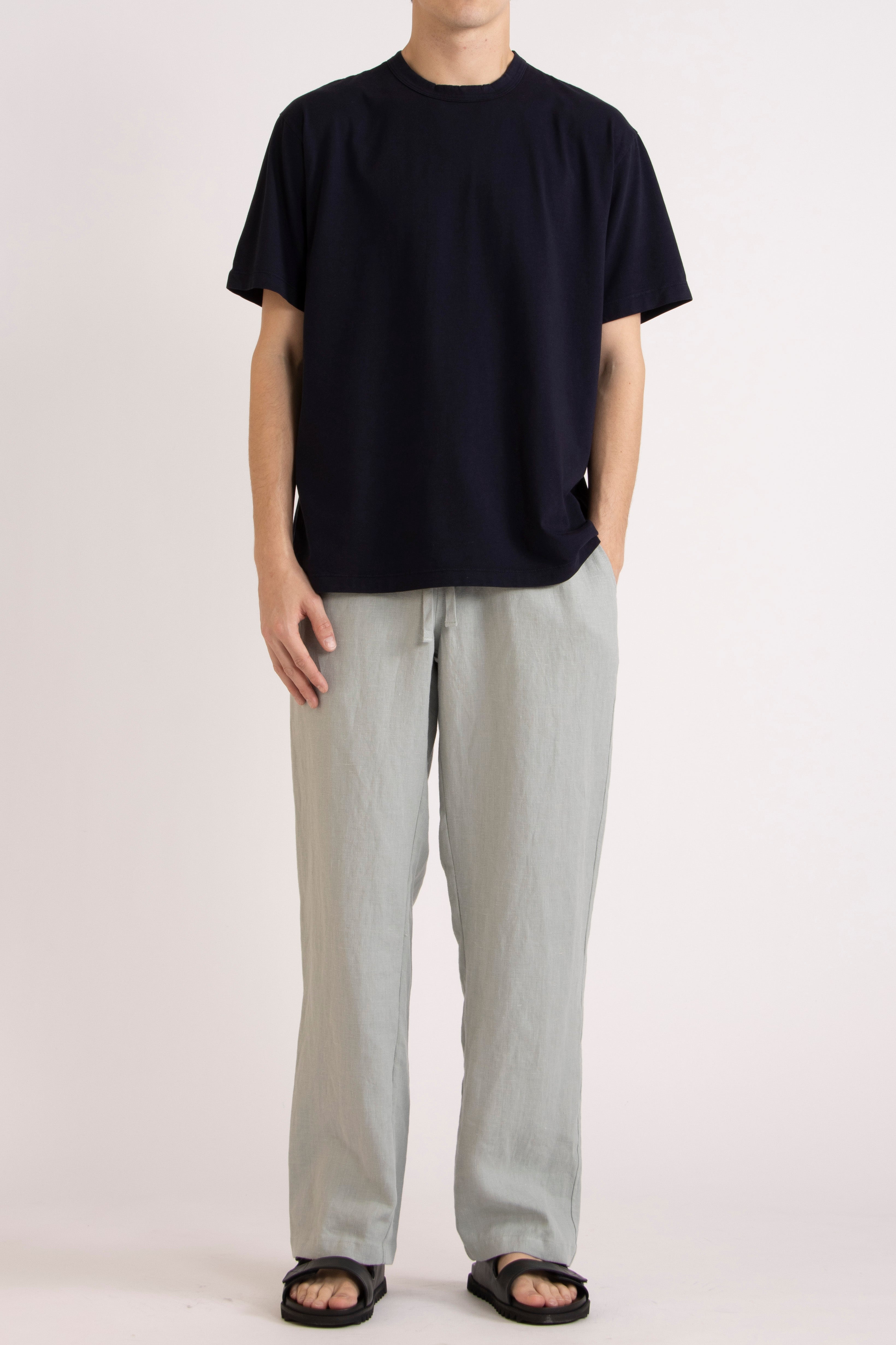Toby Linen Drawstring Pant