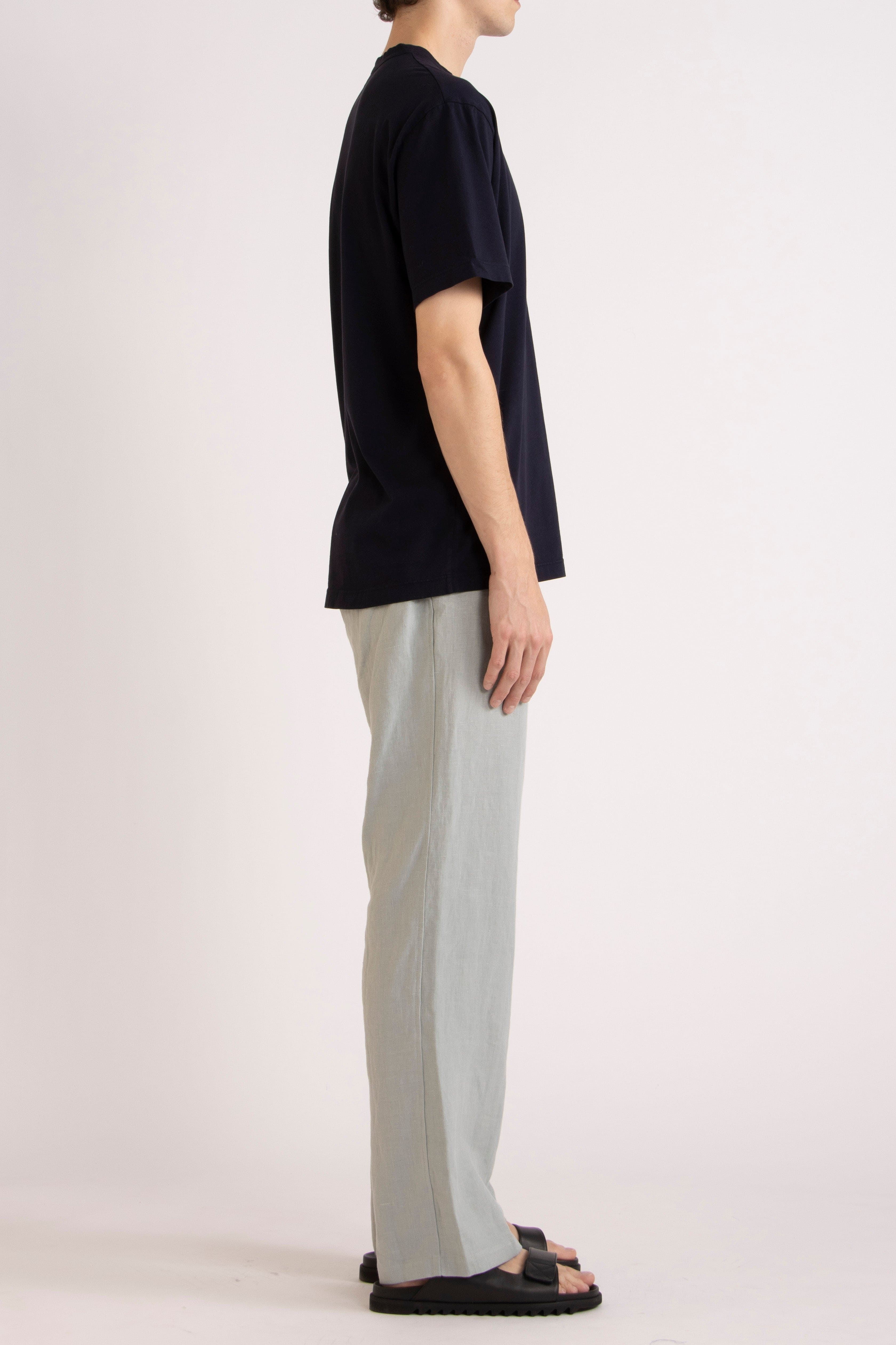 Toby Linen Drawstring Pant