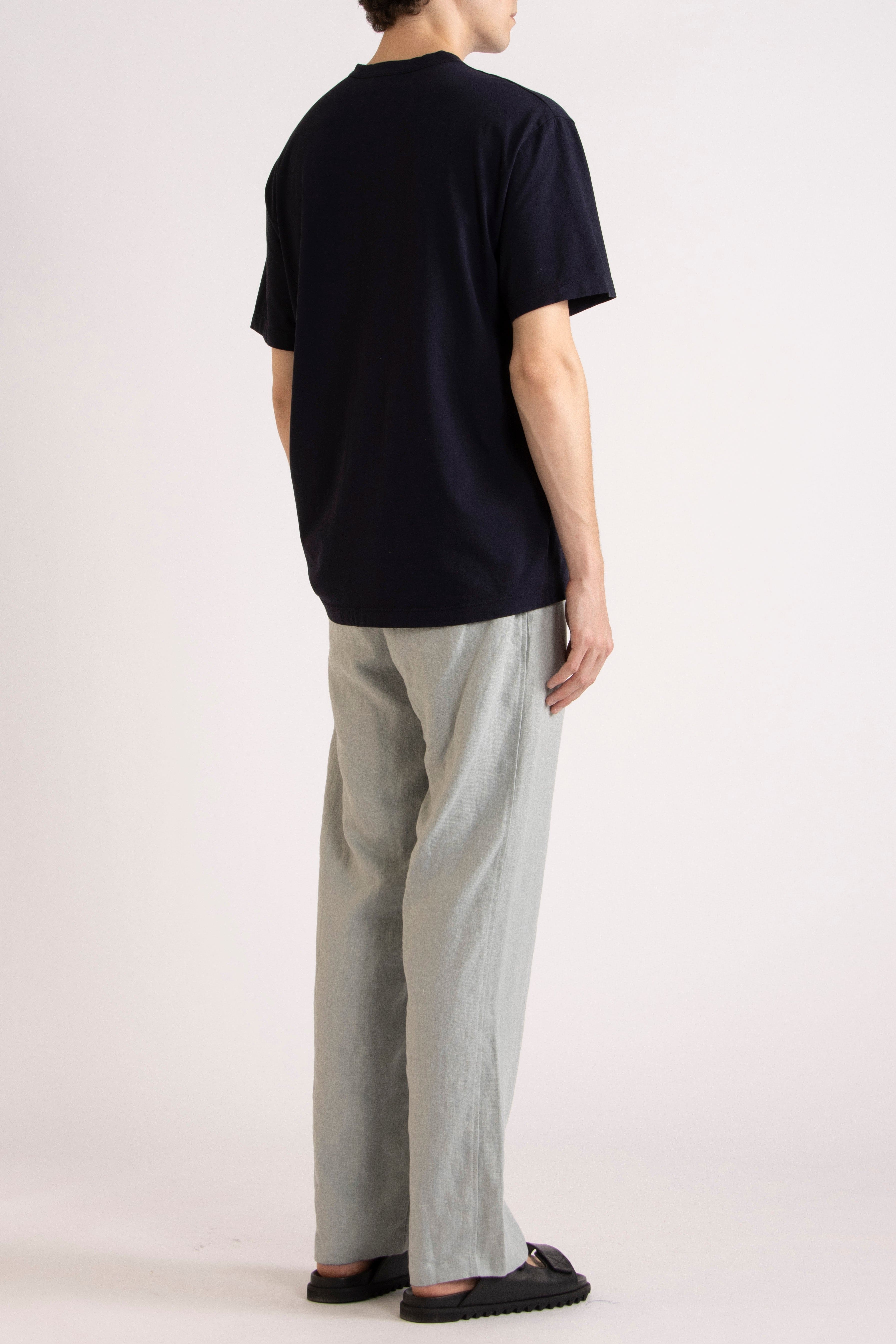 Toby Linen Drawstring Pant