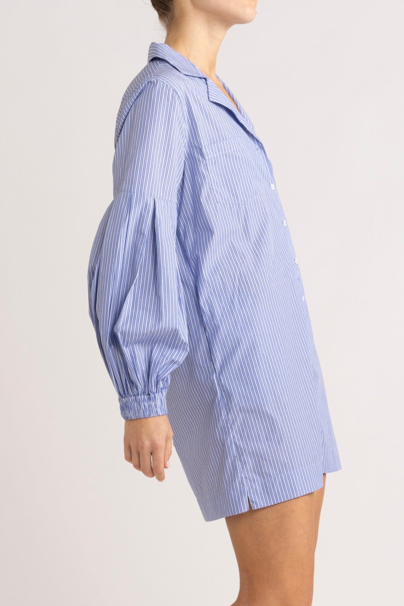 Jemima Blue Stripe Shirt
