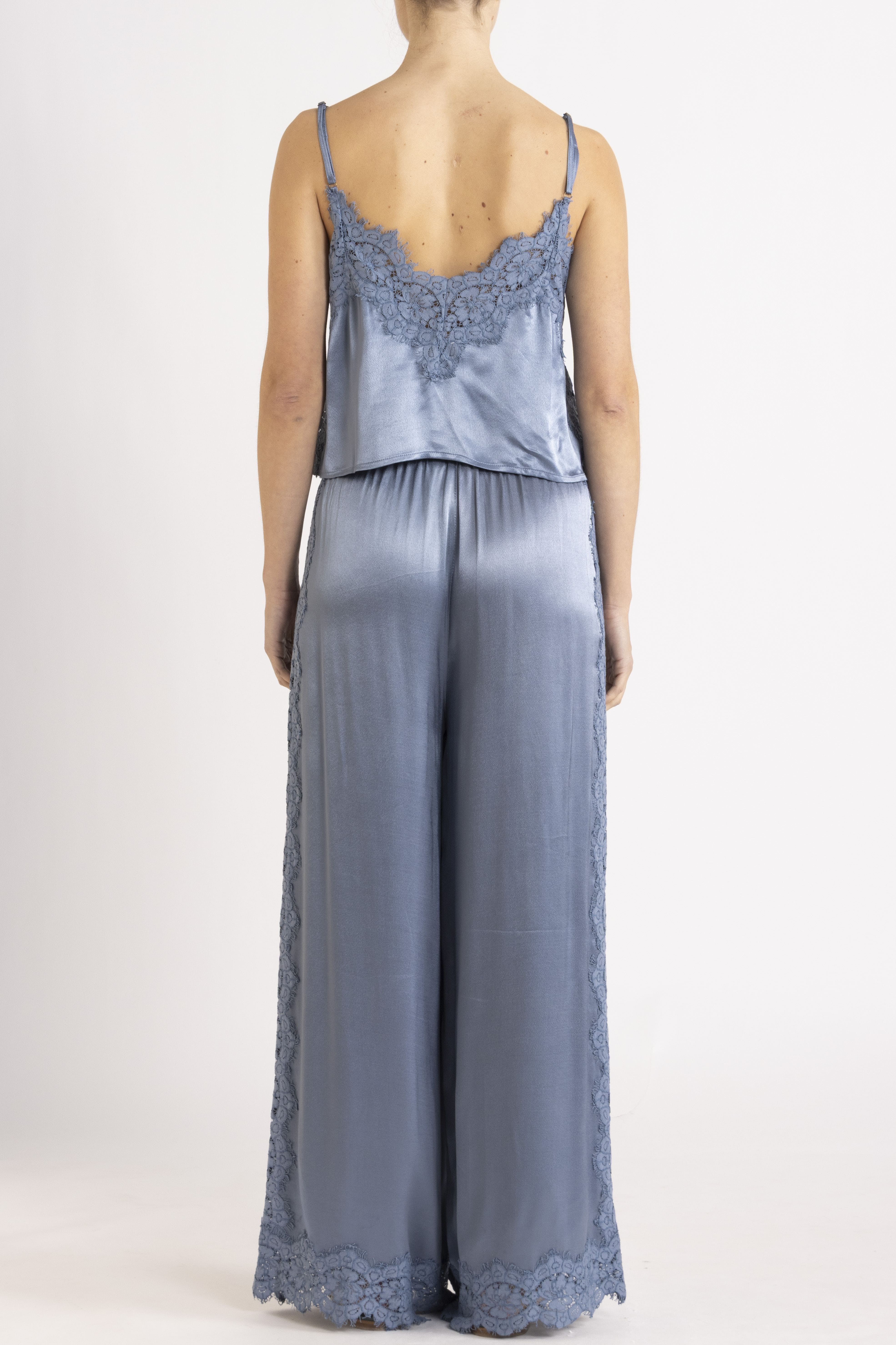 Lenny Satin Lace Cami