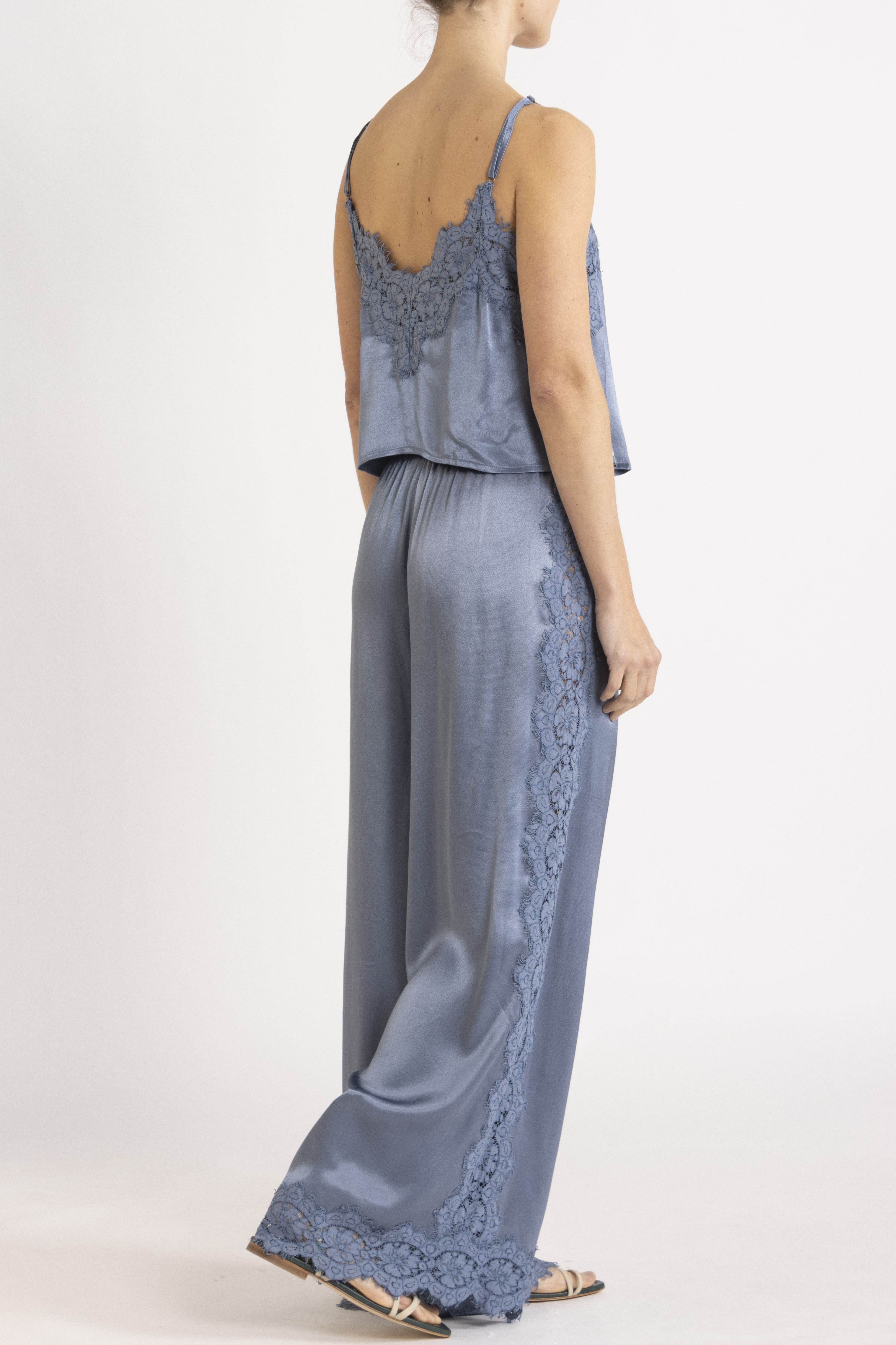 Lenny Satin Lace Cami