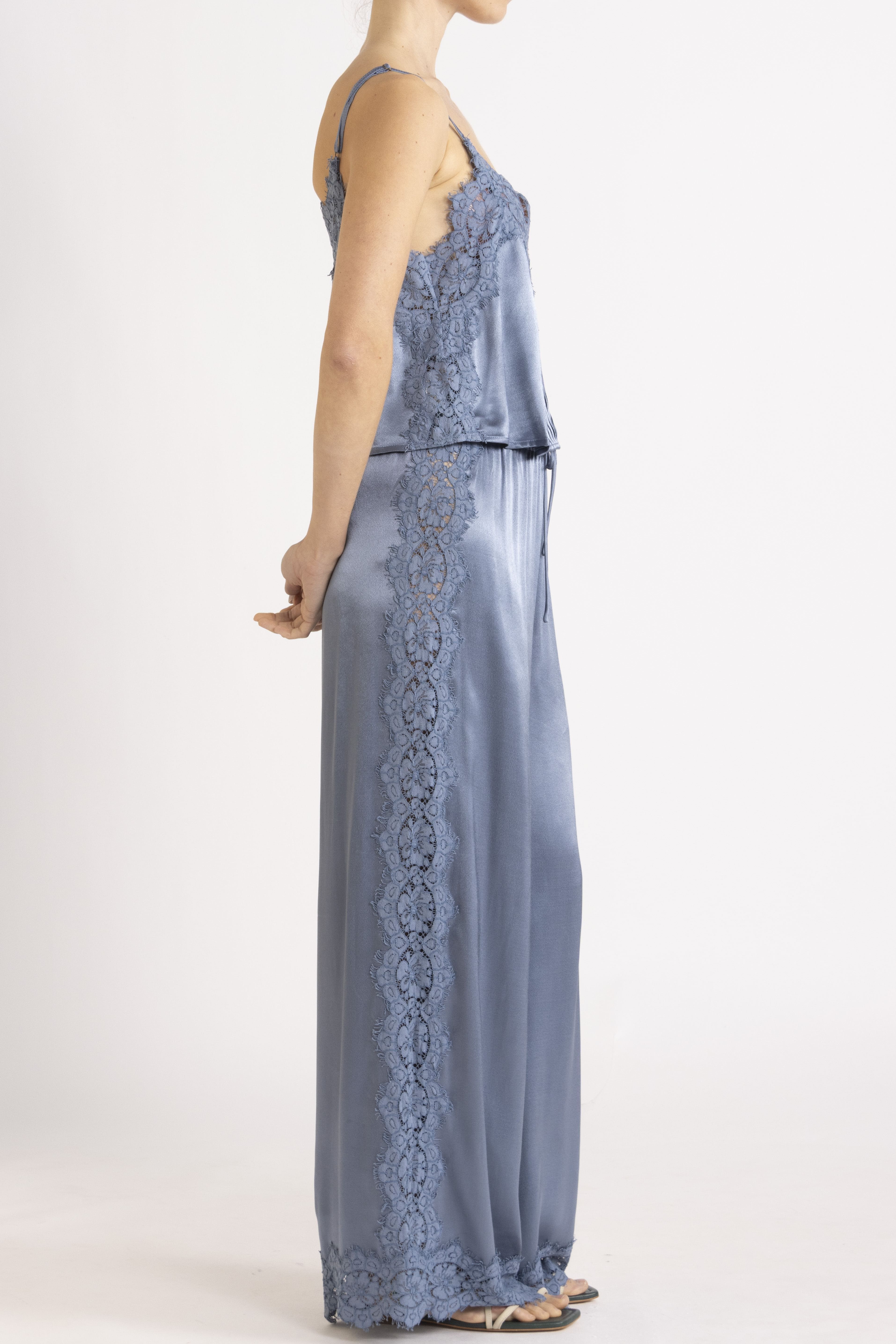 Lenny Satin Lace Cami