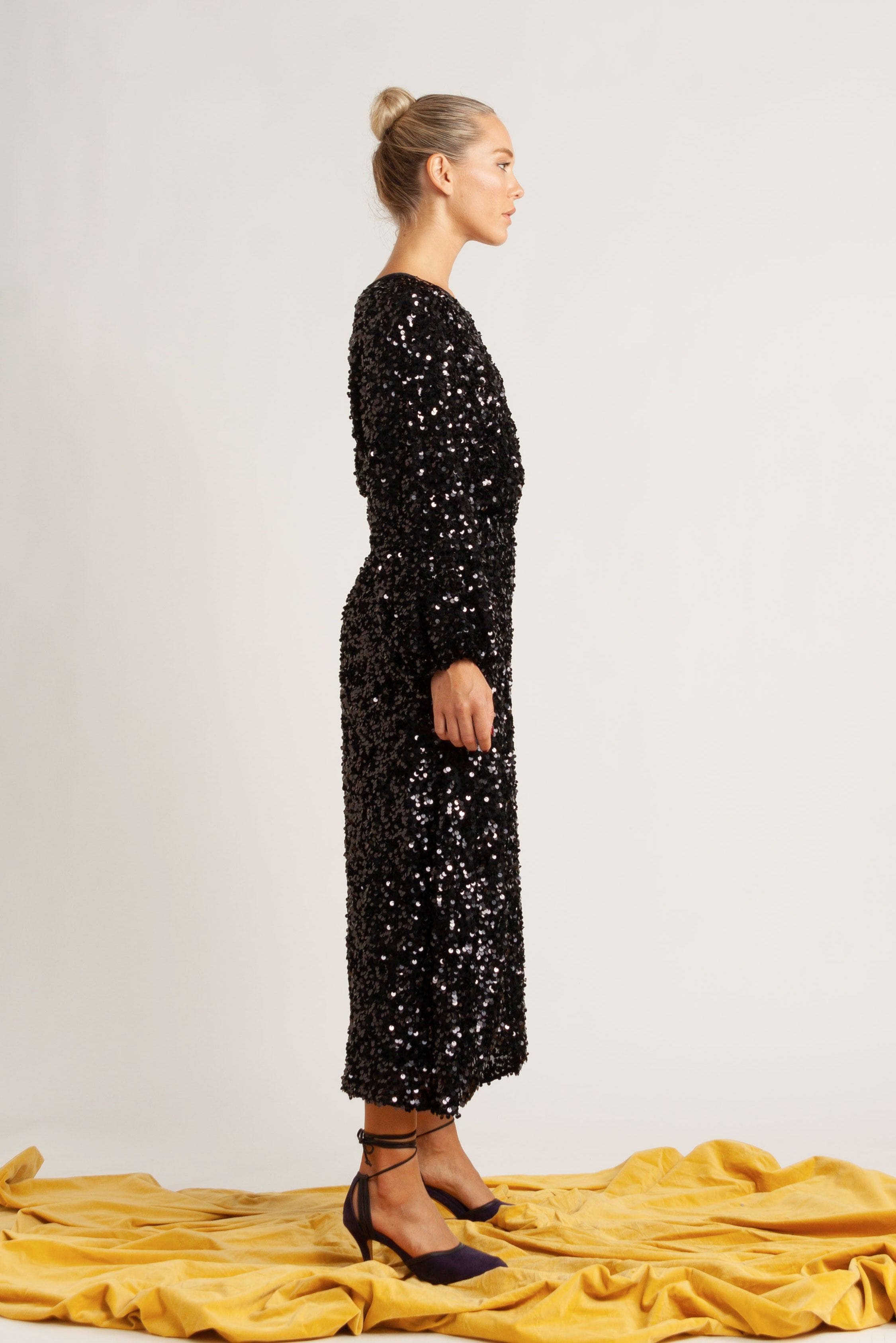 Alana Sequin Dress