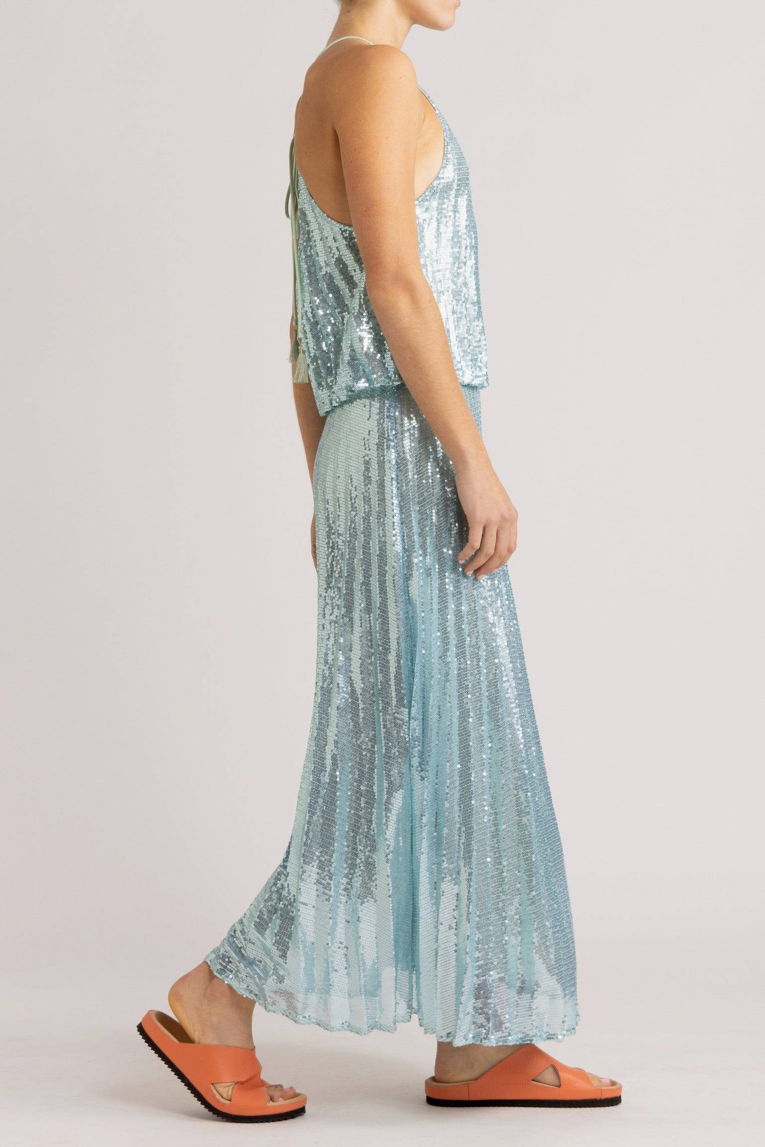 Flannel sequin skirt outlet