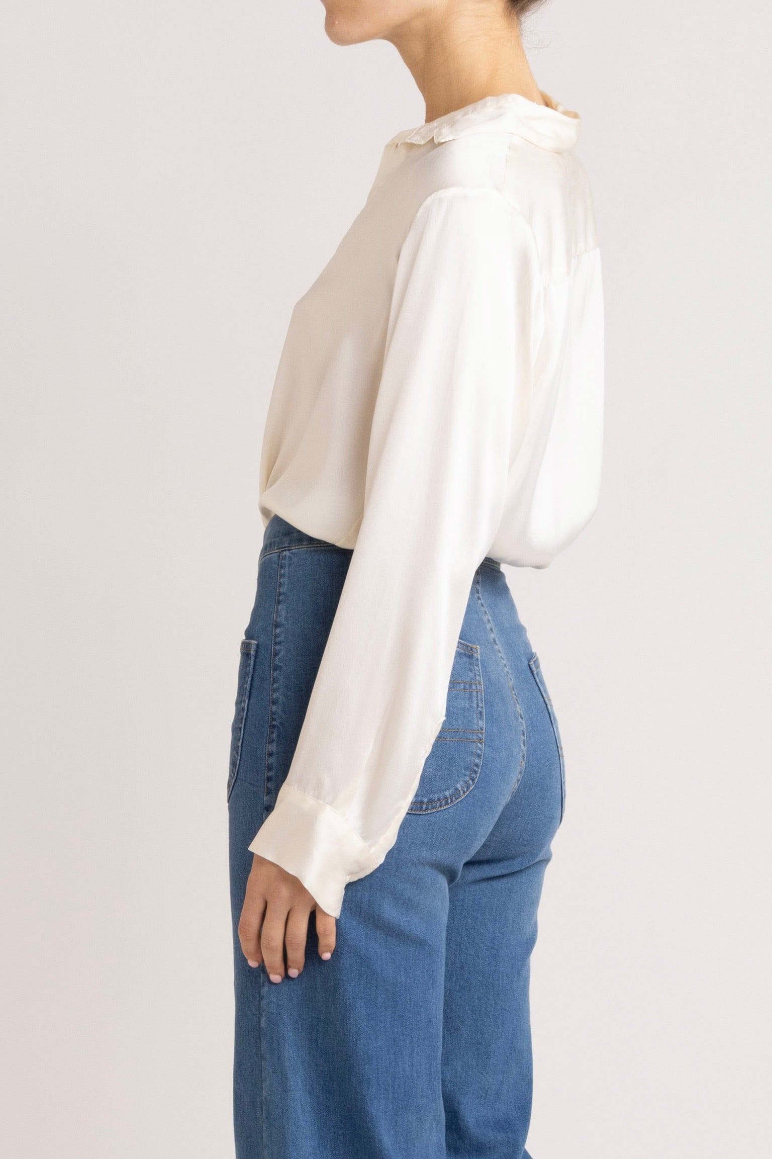 Essential Washed Silk Shirt