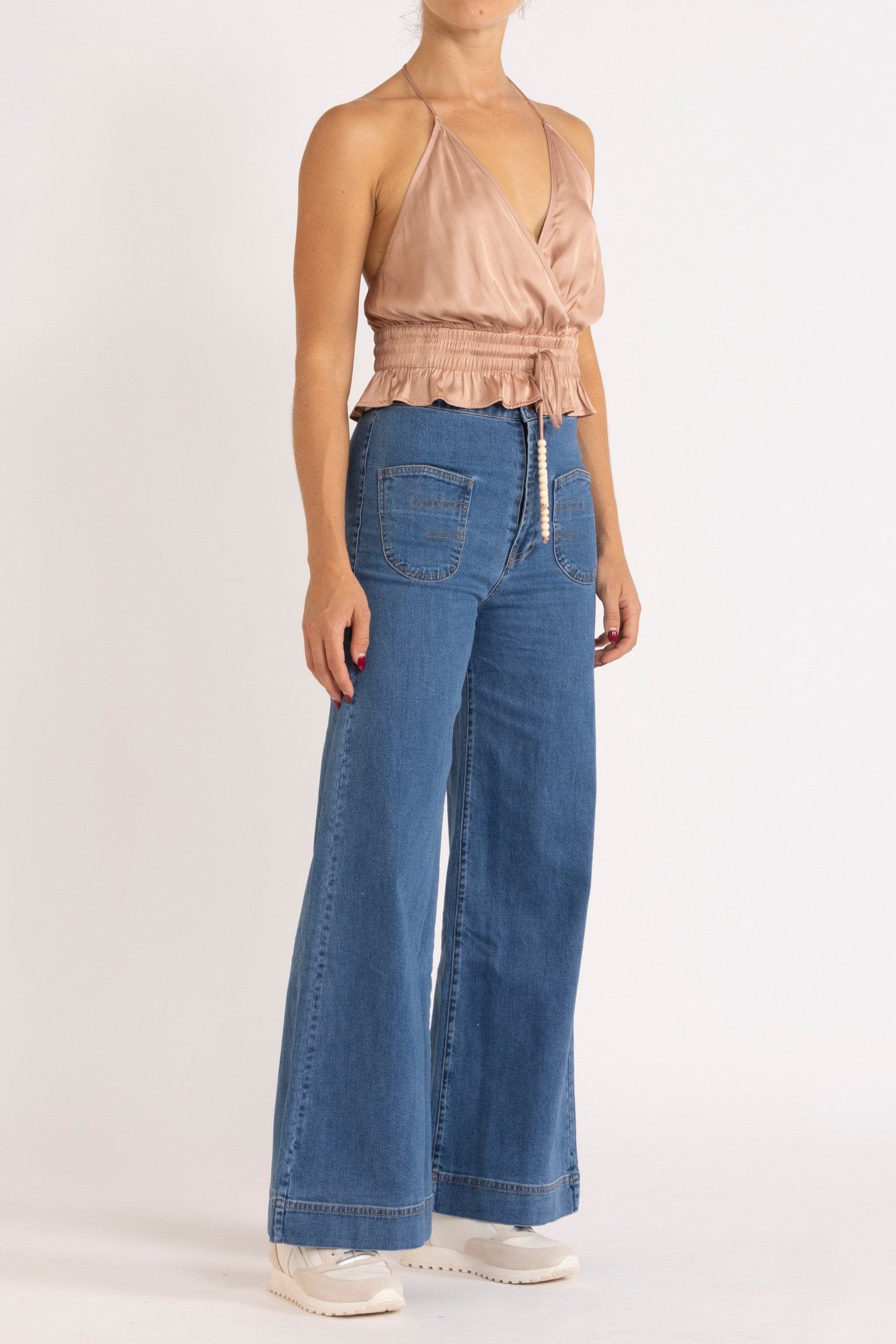 Alina Halter-Neck Top