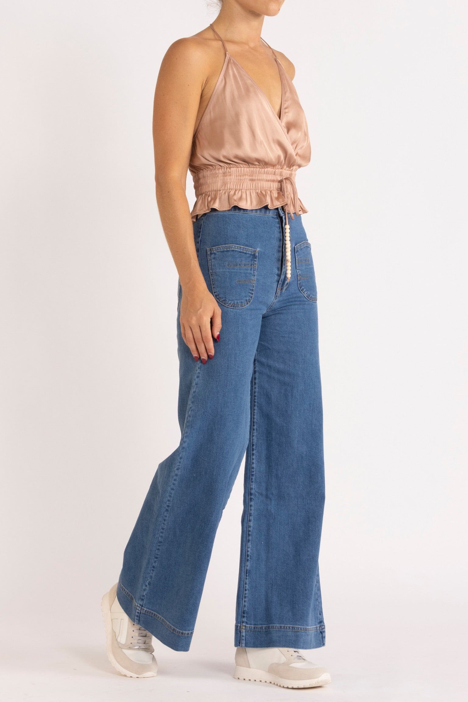 Alina Halter-Neck Top