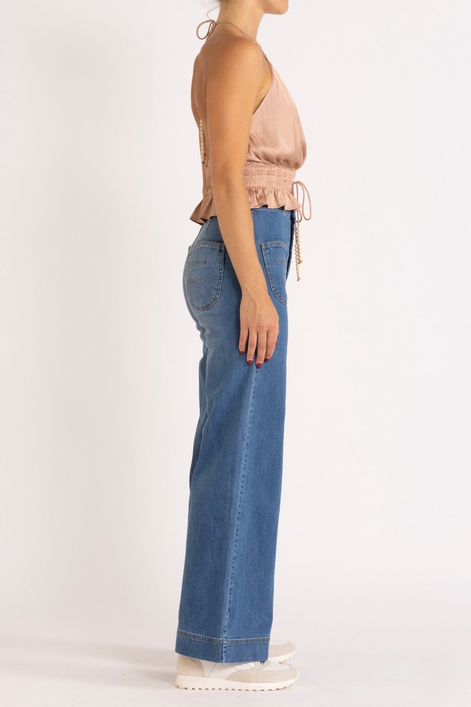 Alina Halter-Neck Top