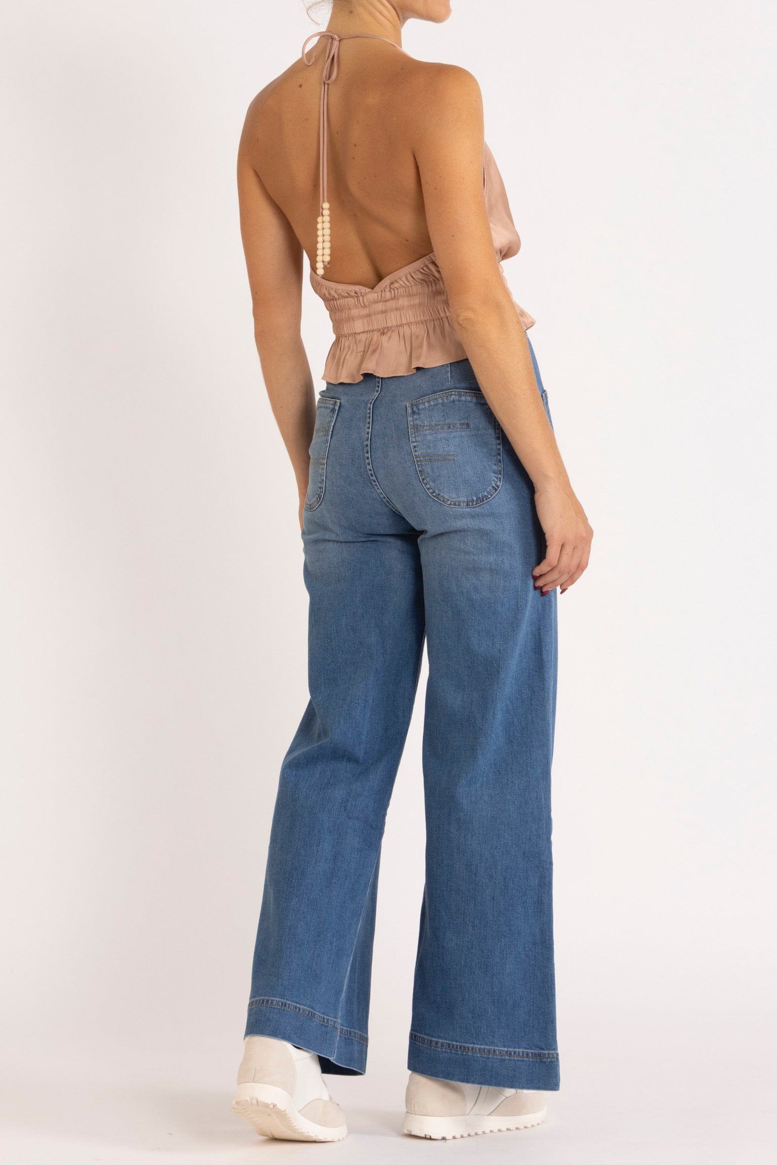 Alina Halter-Neck Top