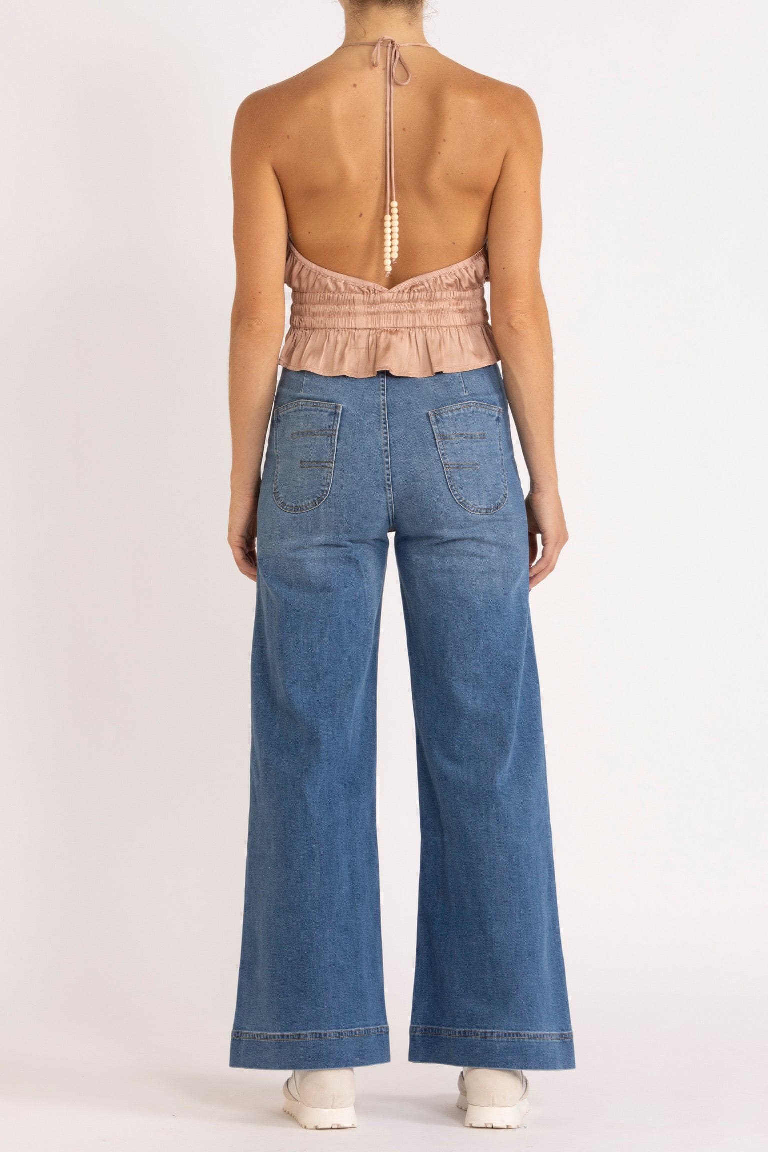 Alina Halter-Neck Top