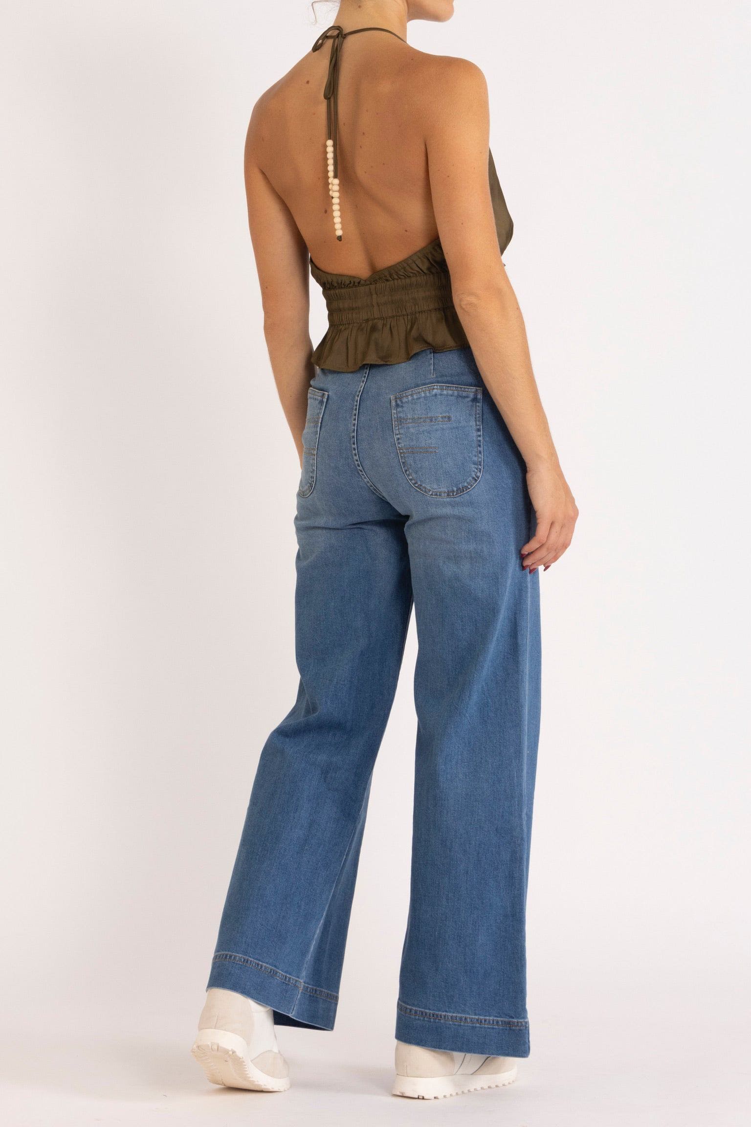 Alina Halter-Neck Top