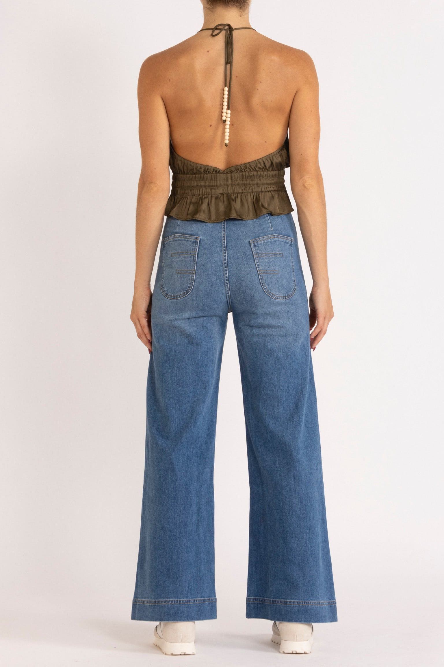 Alina Halter-Neck Top