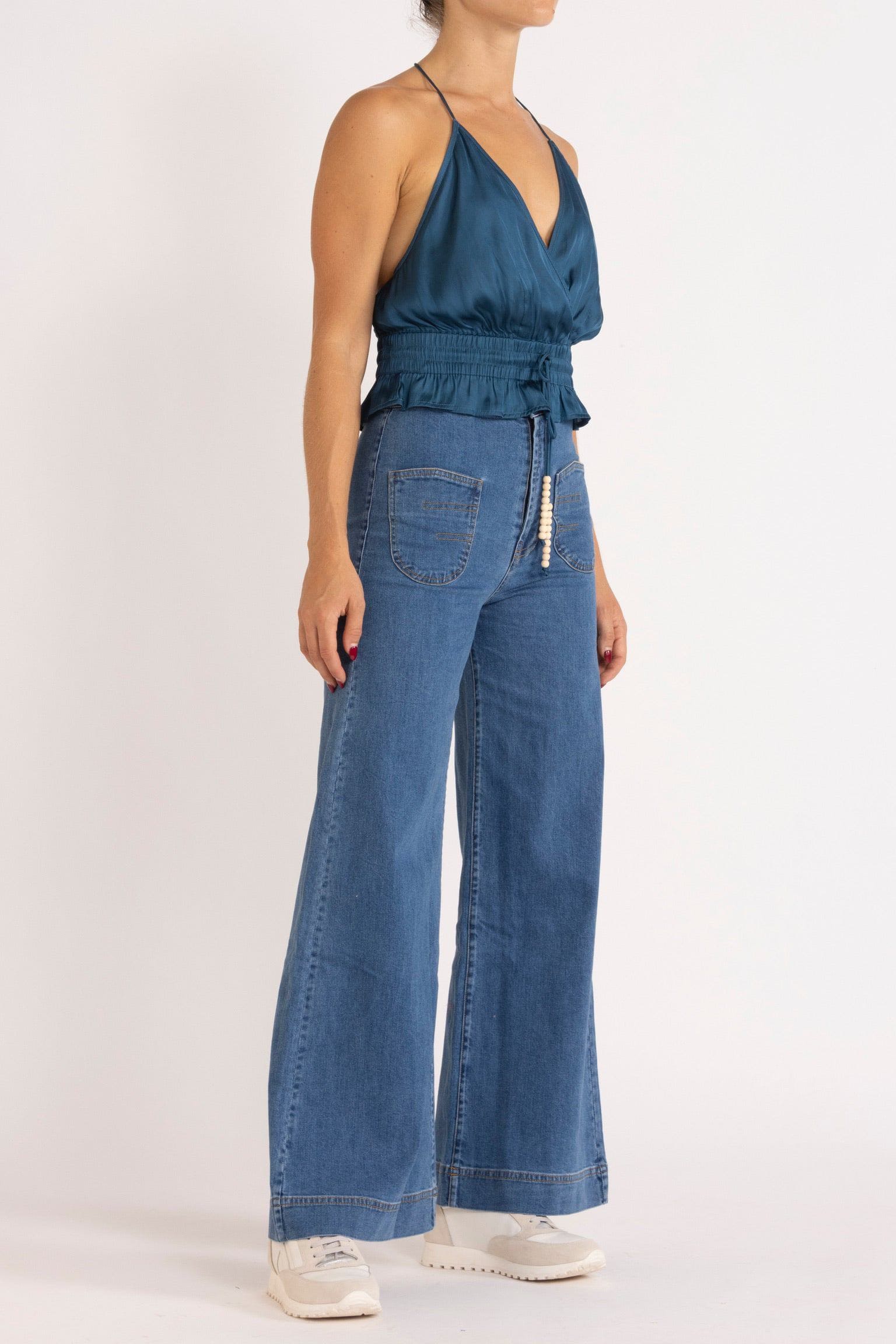 Alina Halter-Neck Top