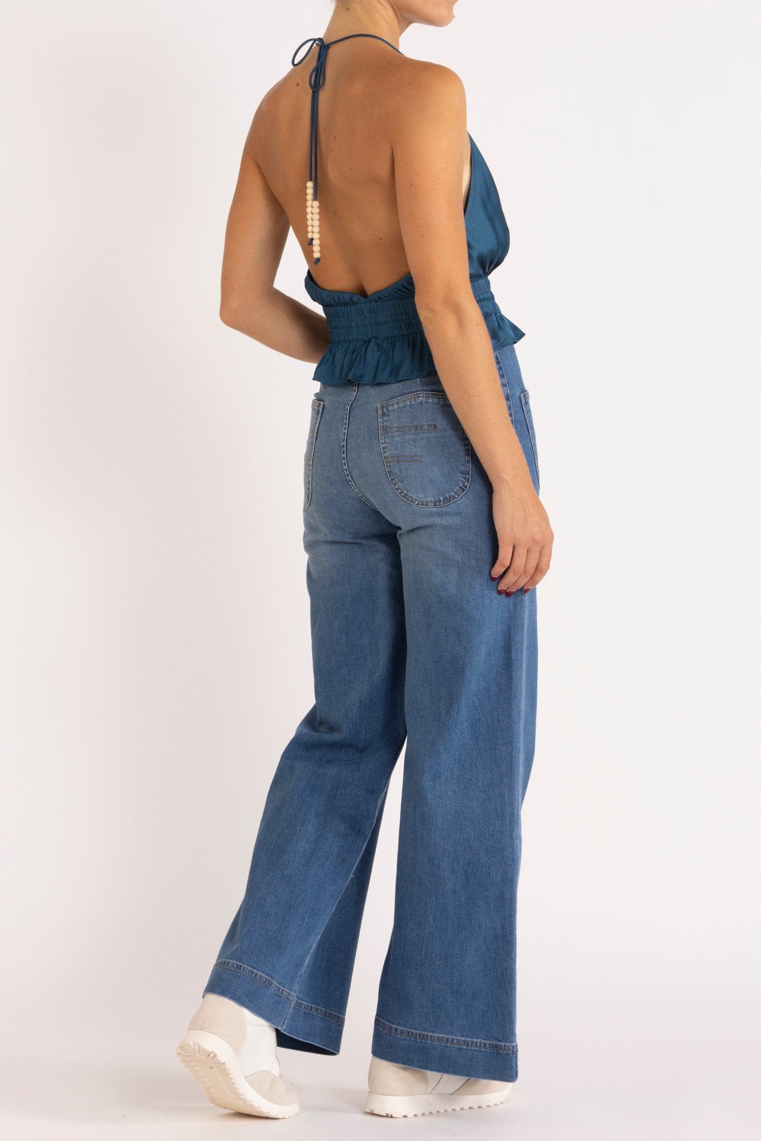 Alina Halter-Neck Top