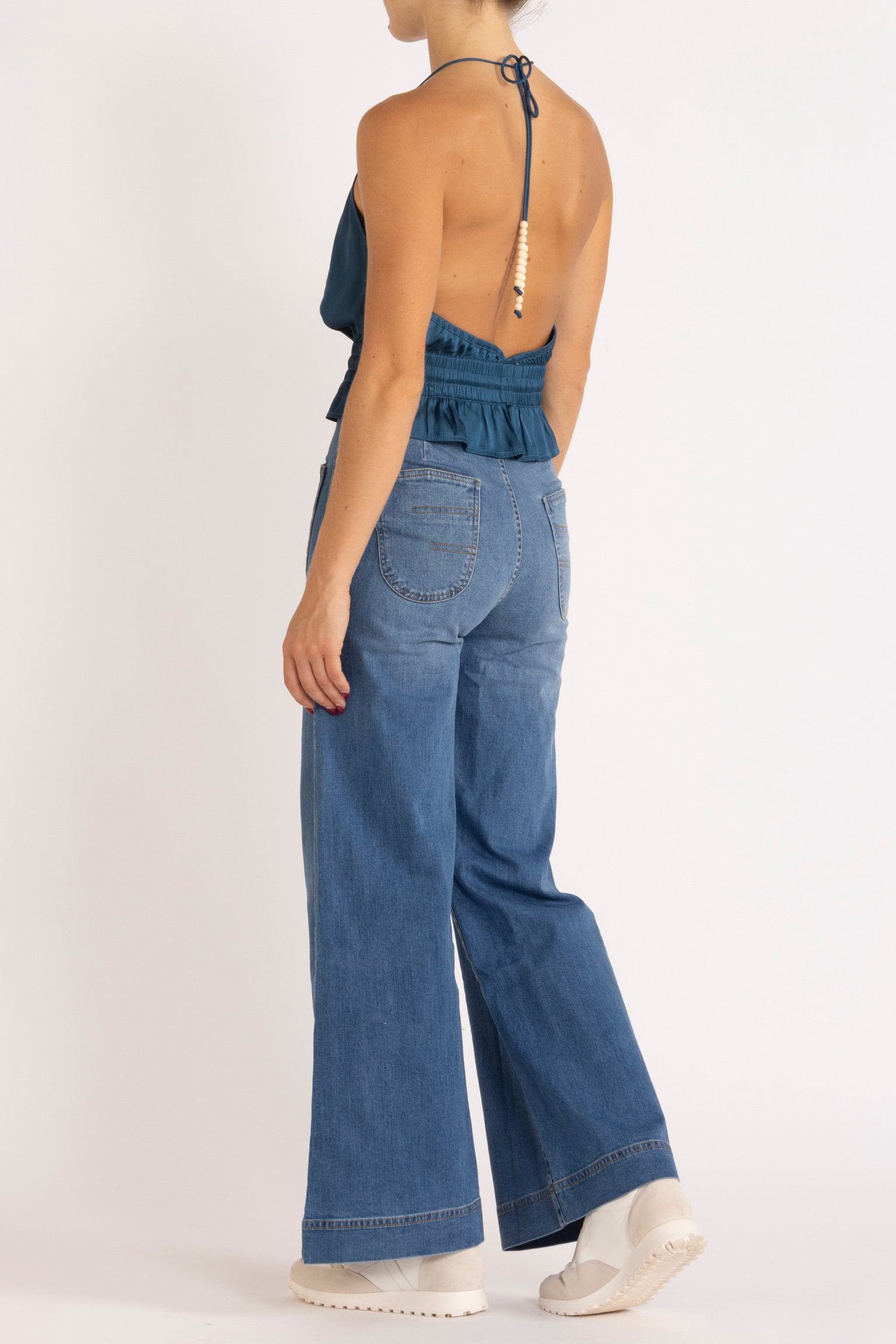 Alina Halter-Neck Top