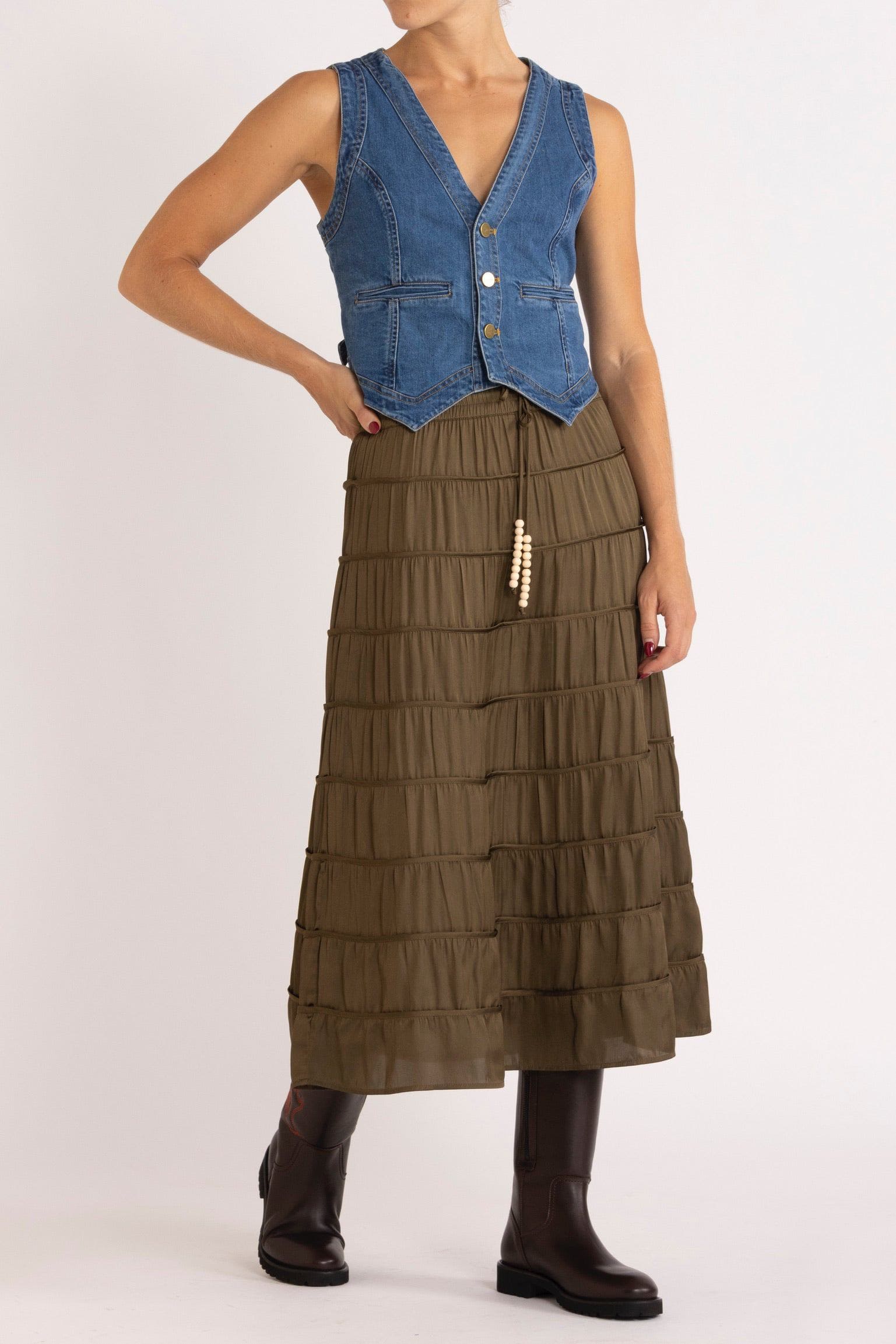 Olive Alina Tiered Skirt